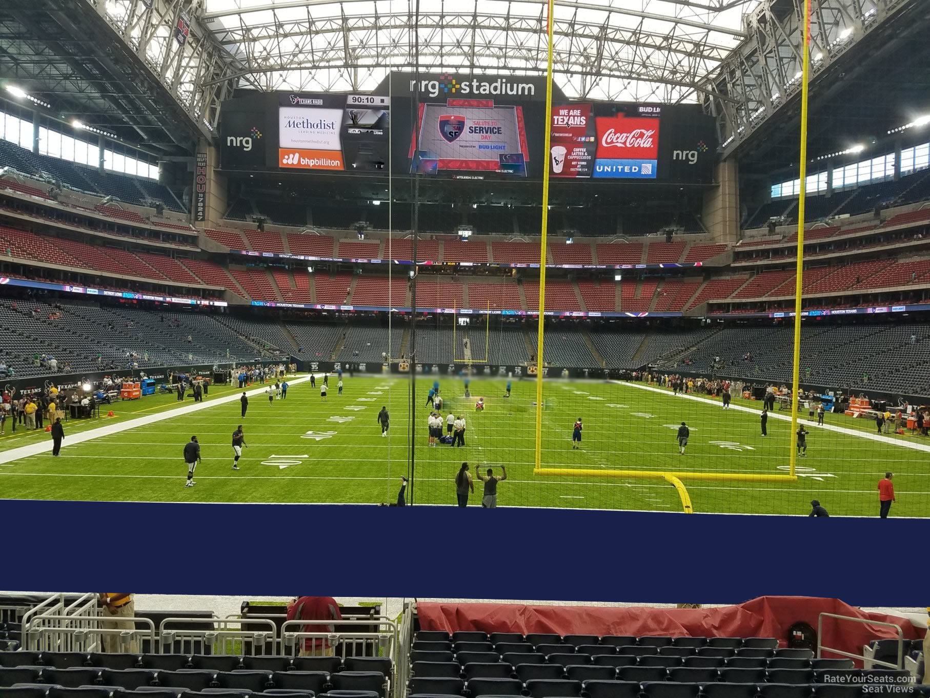 Reliant Stadium Seating Chart With Rows