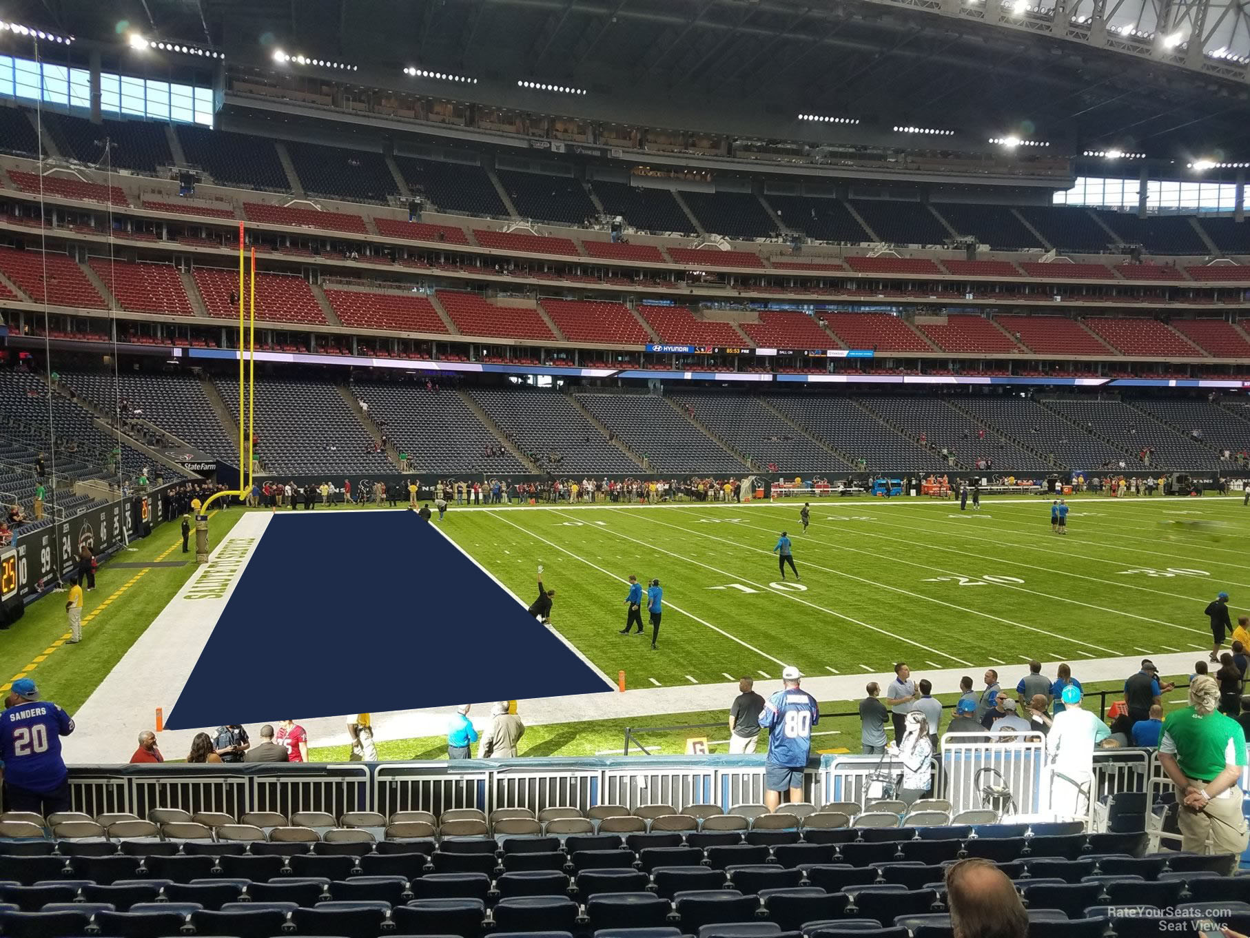 Section 131 at NRG Stadium