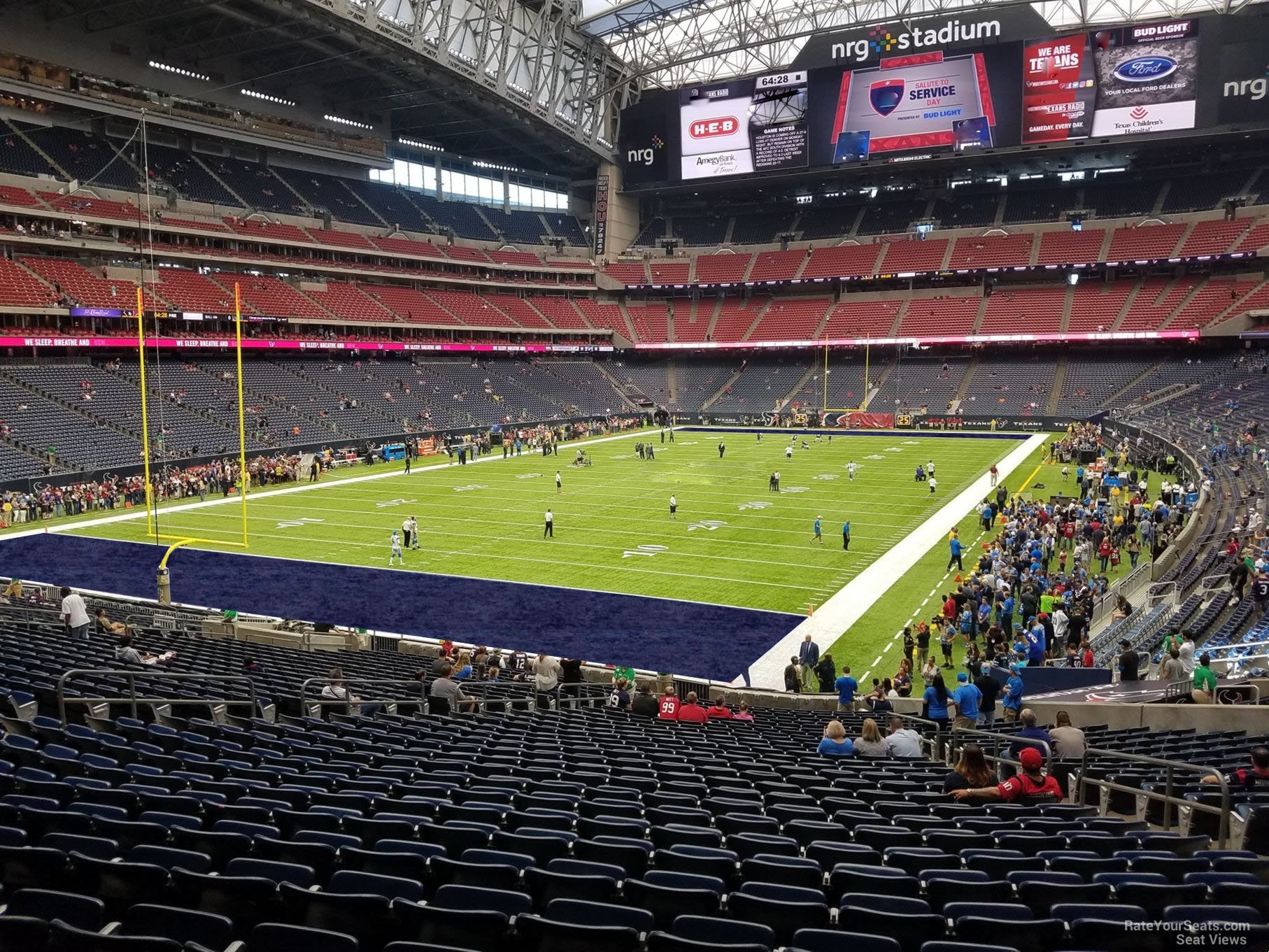 Nrg Stadium Seating Chart With Rows And Seat Numbers