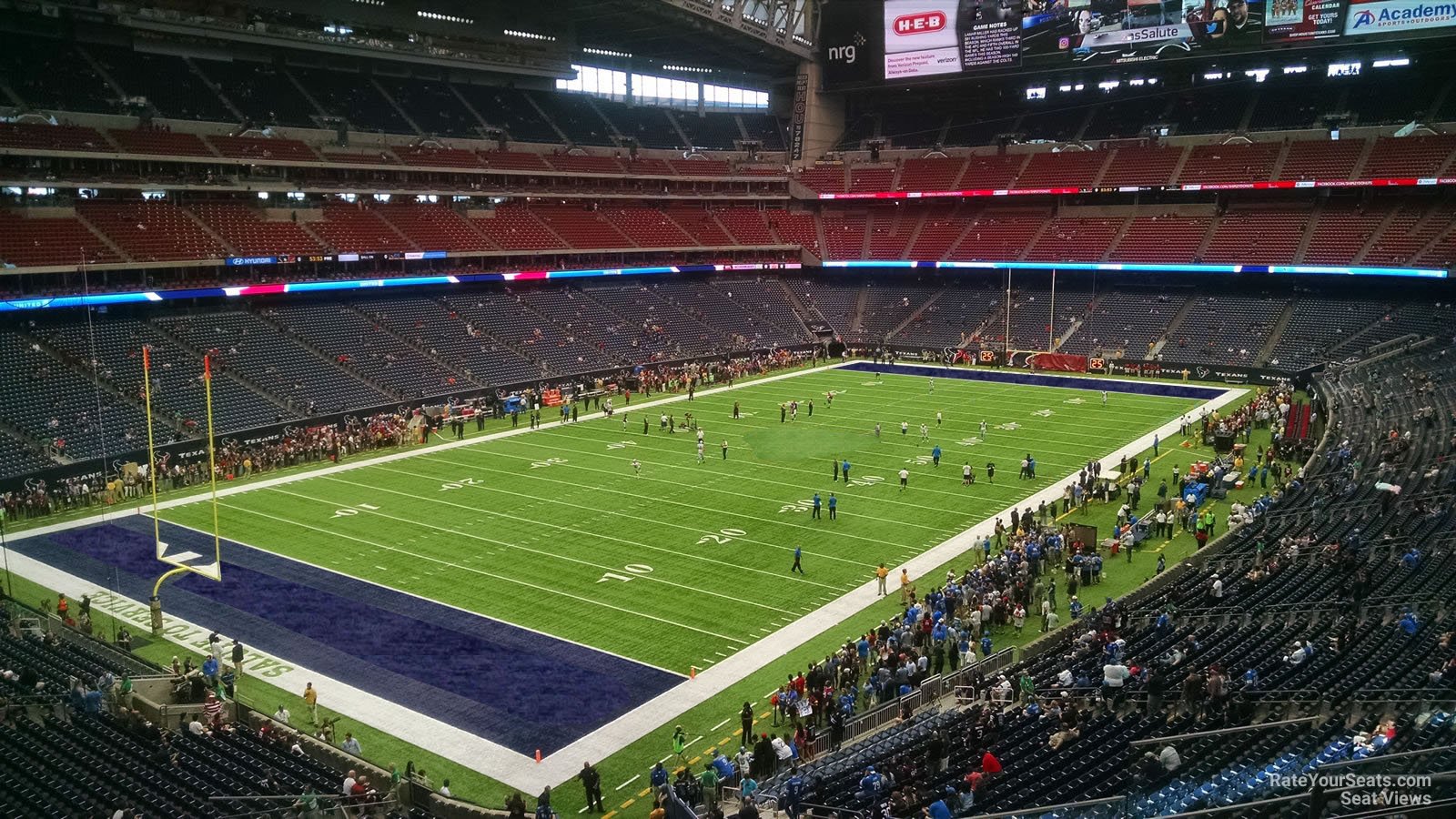 nrg club level seats