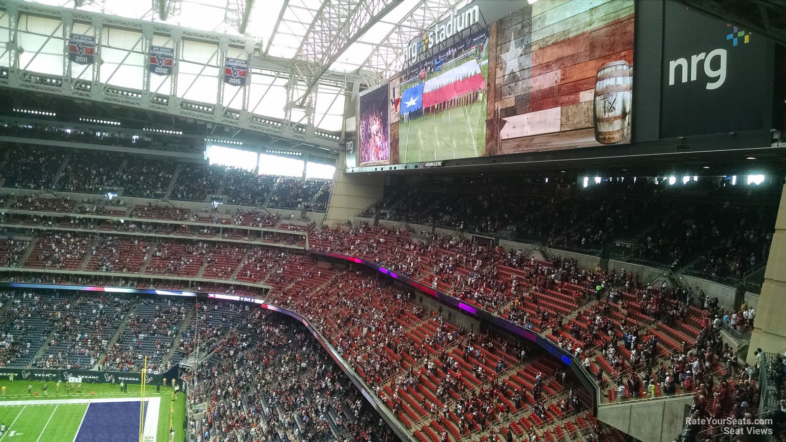 Section 604 at NRG Stadium - RateYourSeats.com