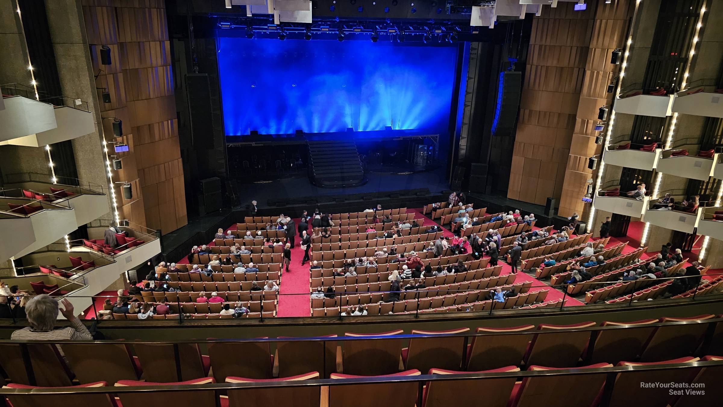 amphitheatre left, row e seat view  - national arts centre