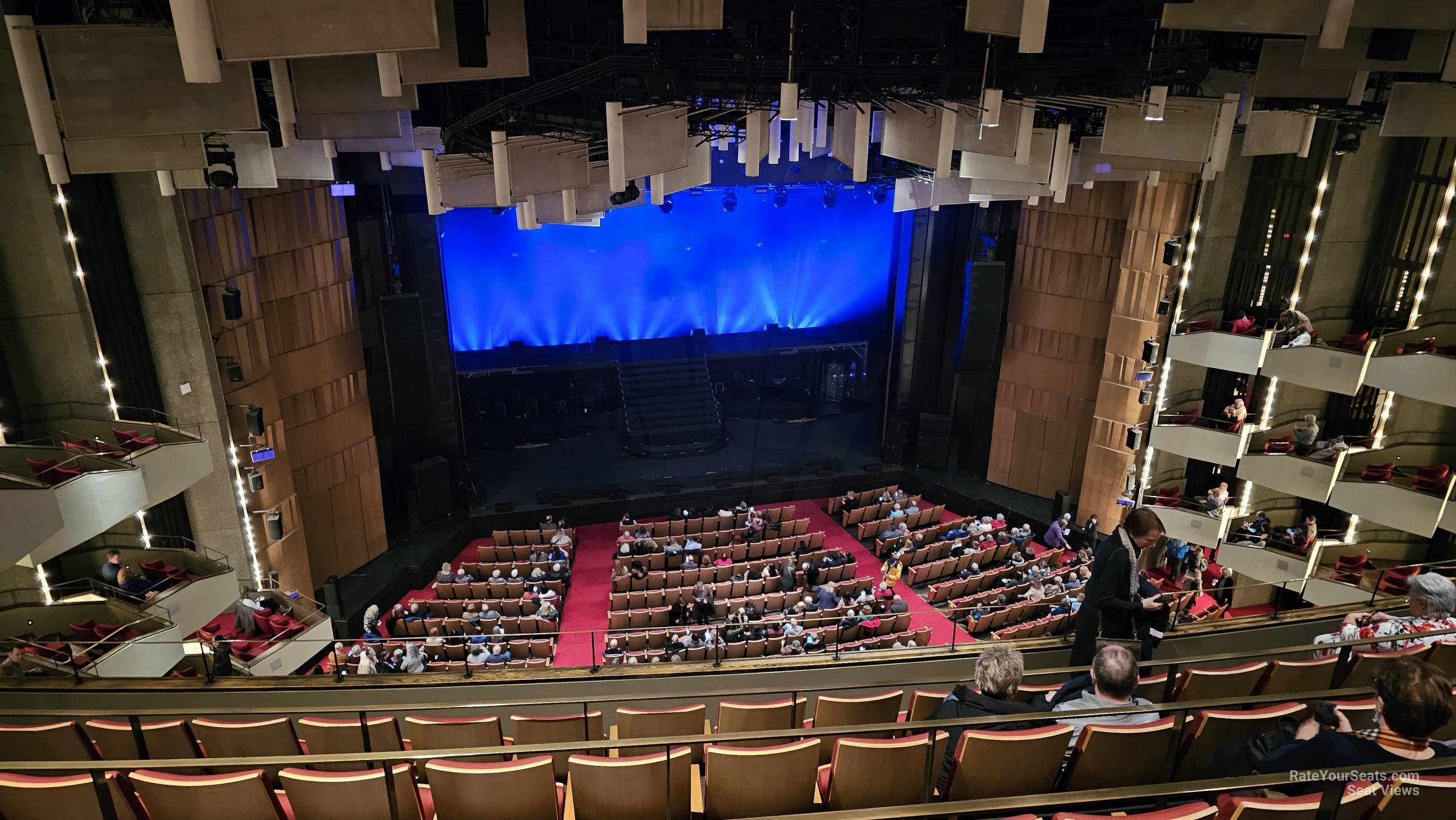 balcony left, row f seat view  - national arts centre