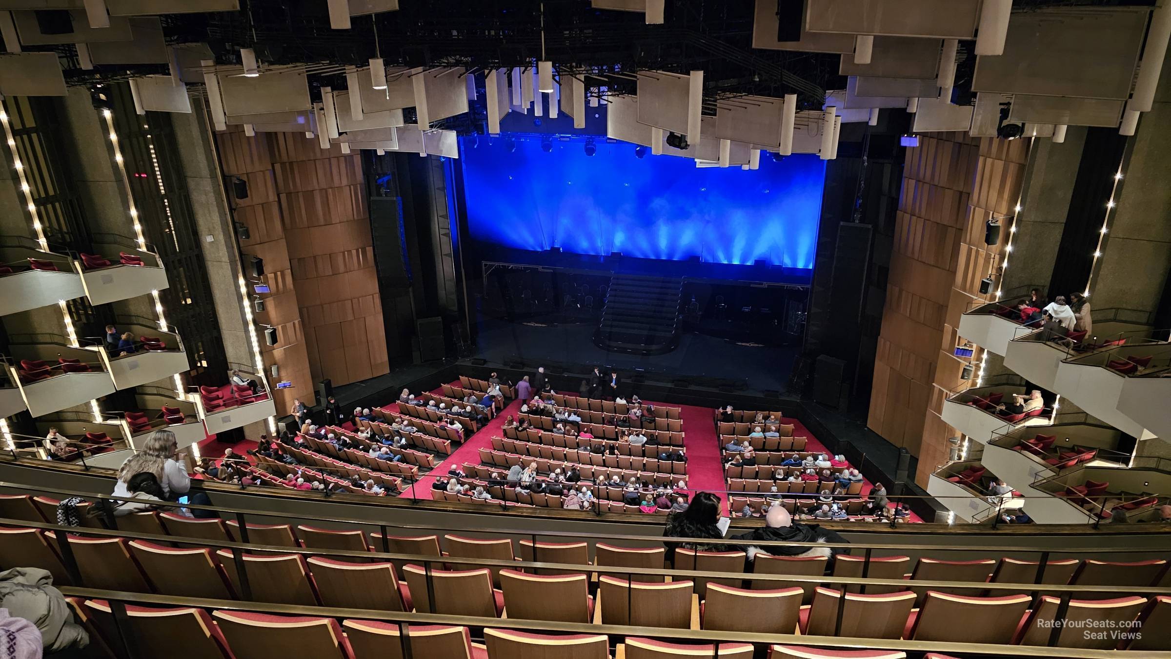 balcony right, row f seat view  - national arts centre