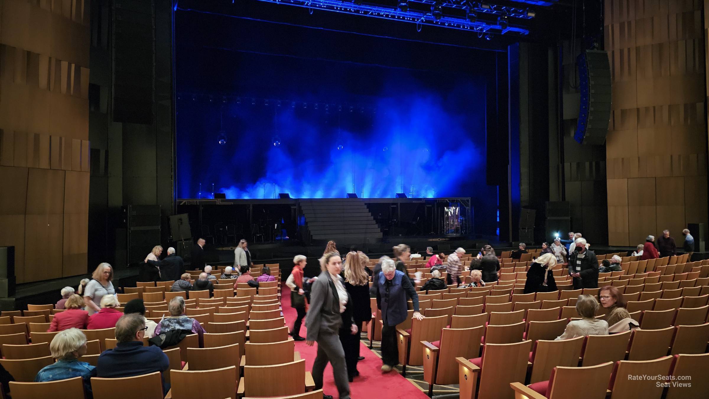 orchestra left, row n seat view  - national arts centre