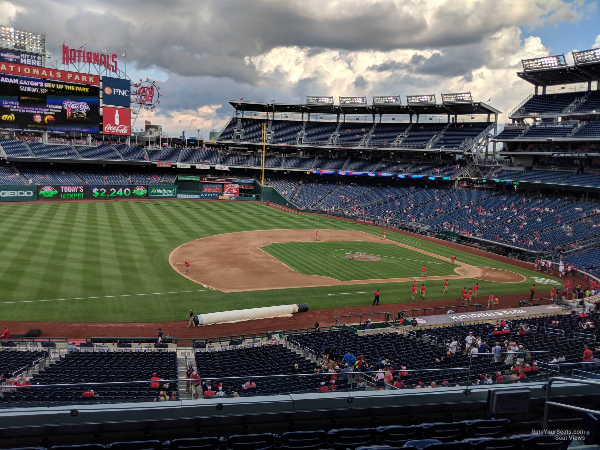 Washington Nationals Park Seating View - zgrsuas