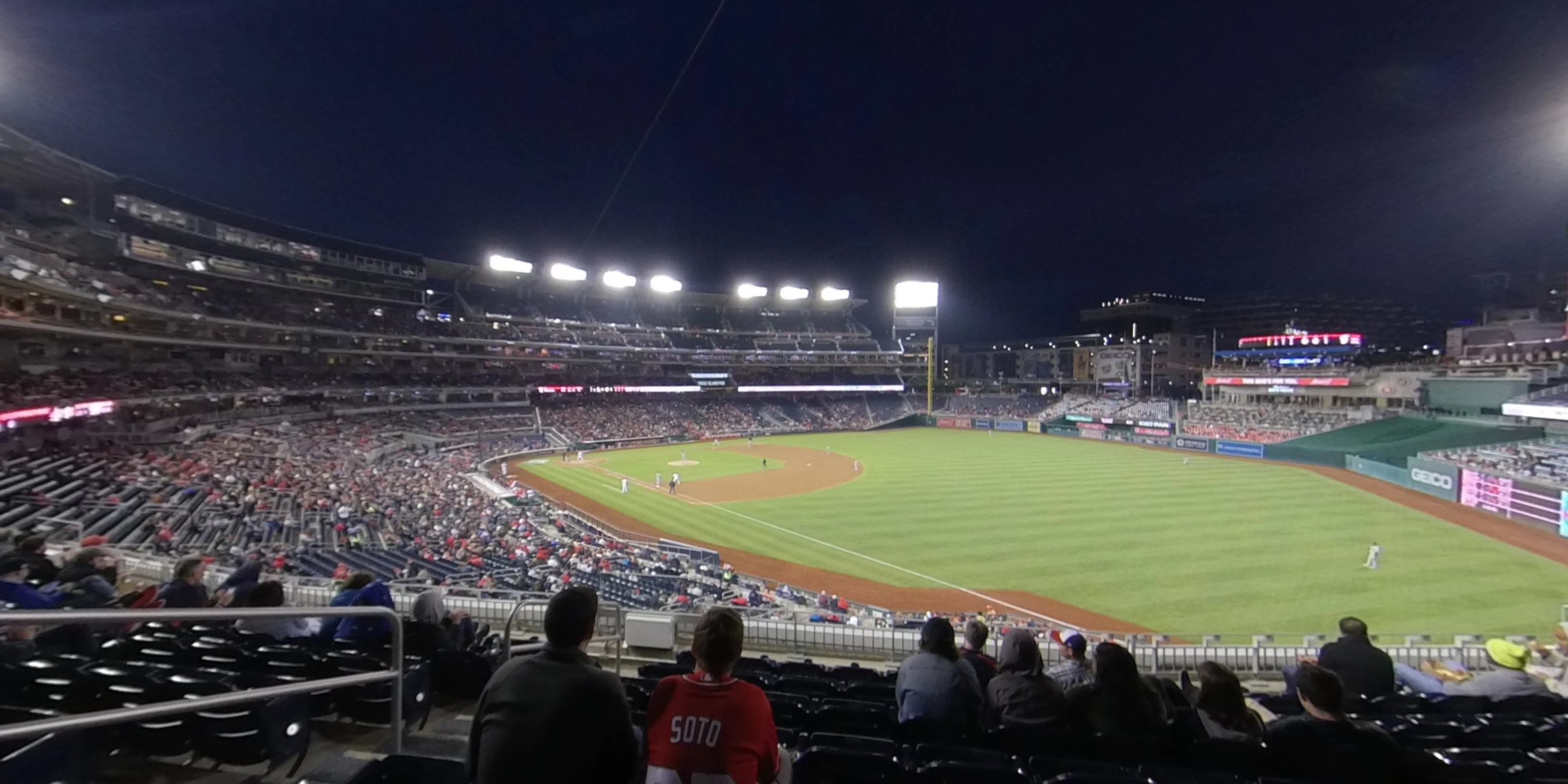 Nationals Park, Washington DC - Seating Chart View