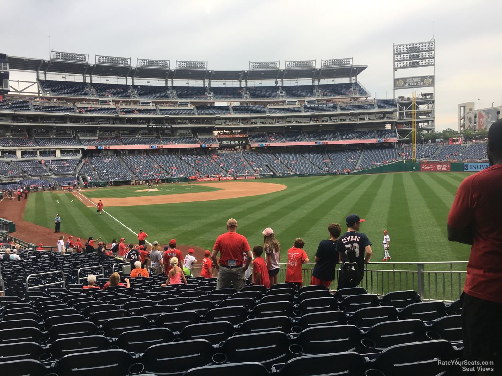 Nationals Seating Chart With Row Numbers