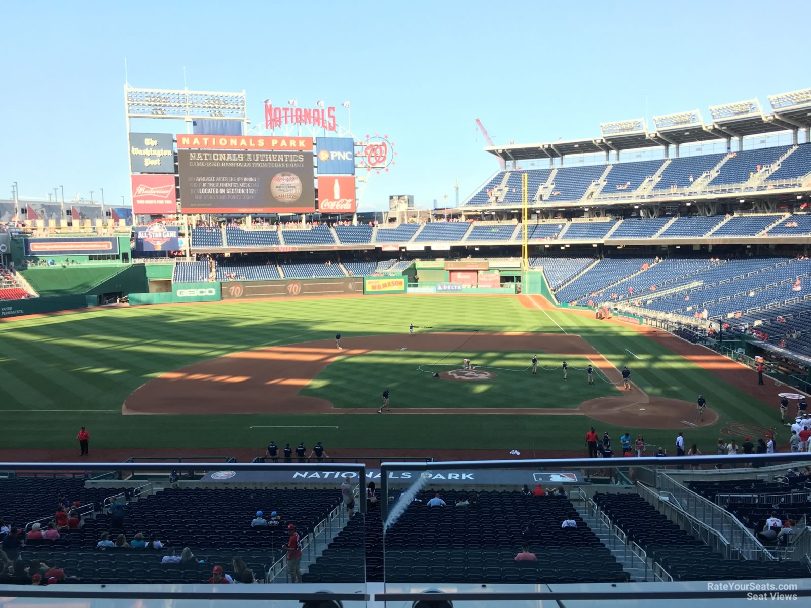 Section 209 at Nationals Park Washington Nationals