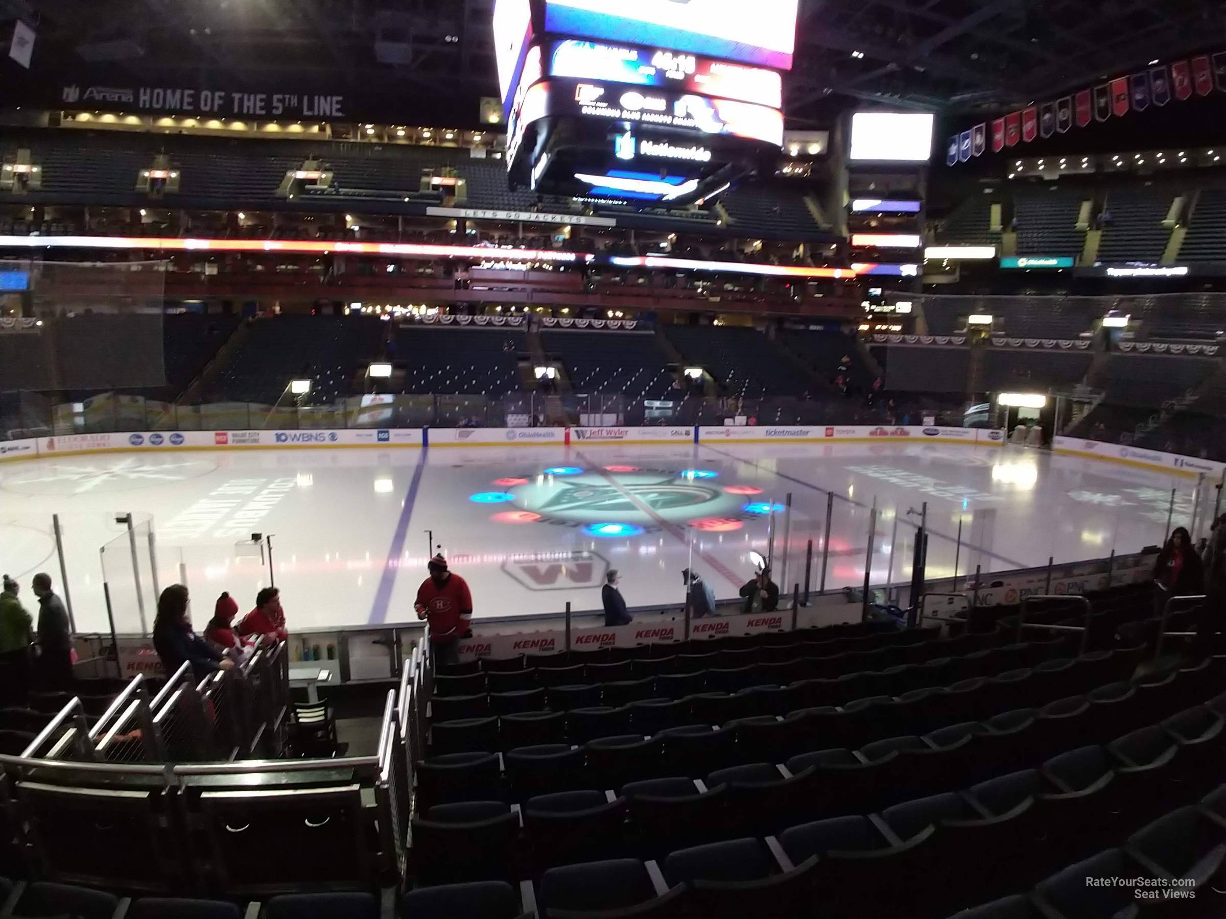 Nationwide Arena Detailed Seating Chart