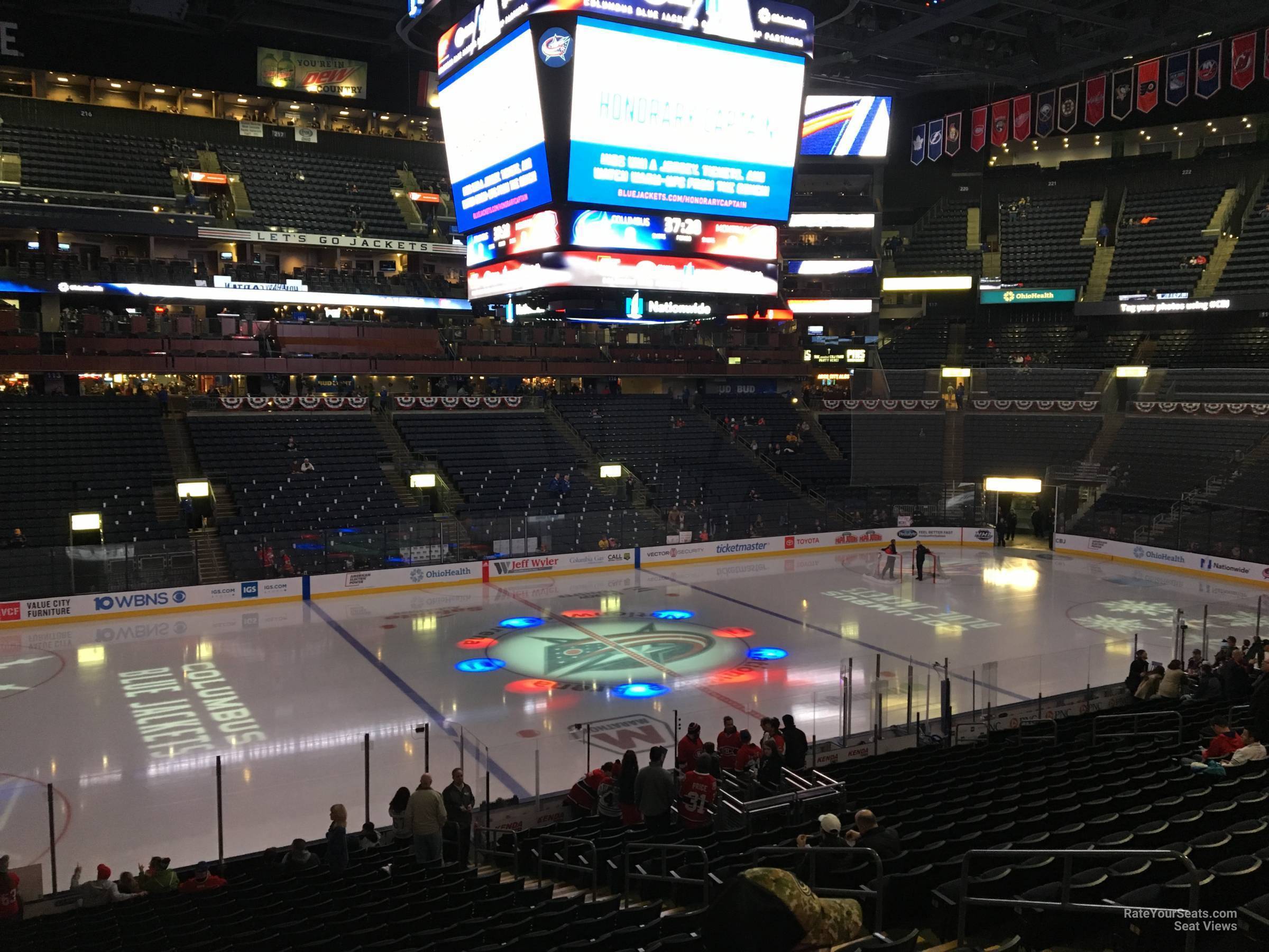 Club 5 At Nationwide Arena Rateyourseats Com