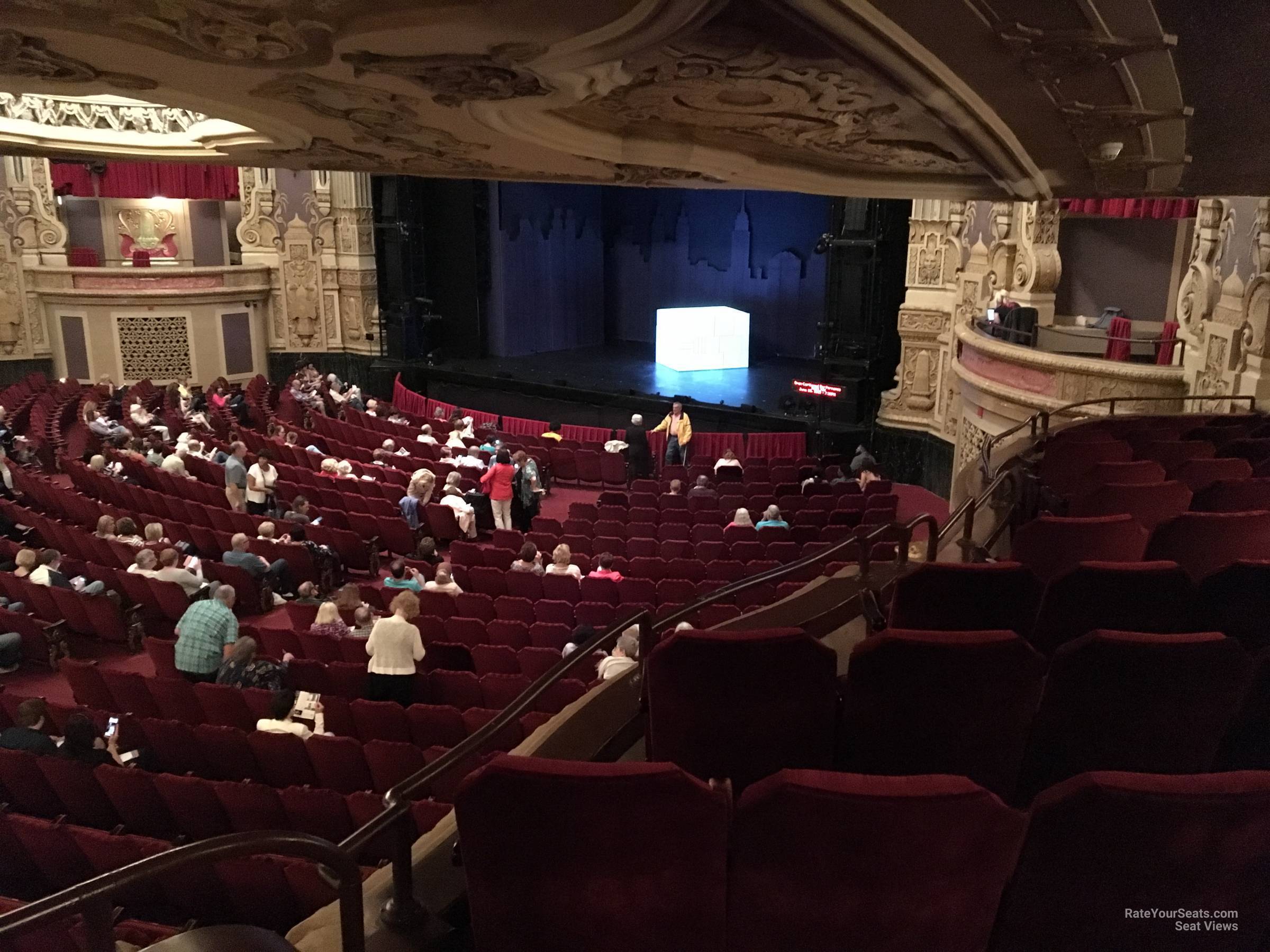 view from Dress Circle Right 