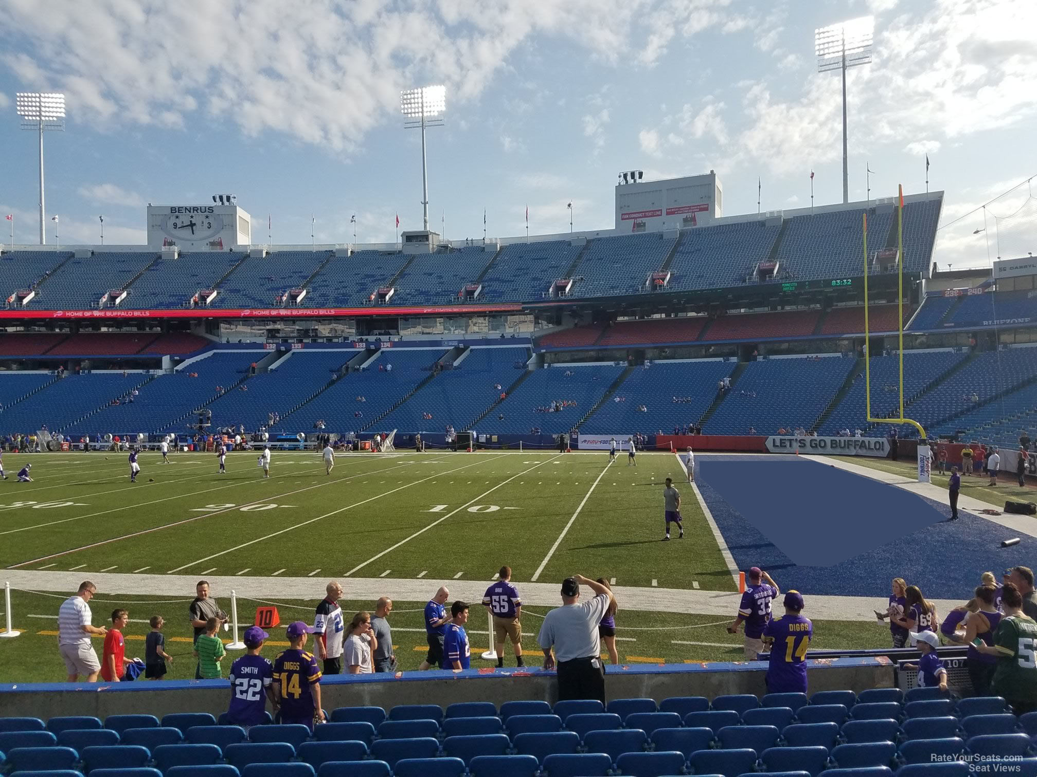 Ralph Wilson Stadium Seating Chart View