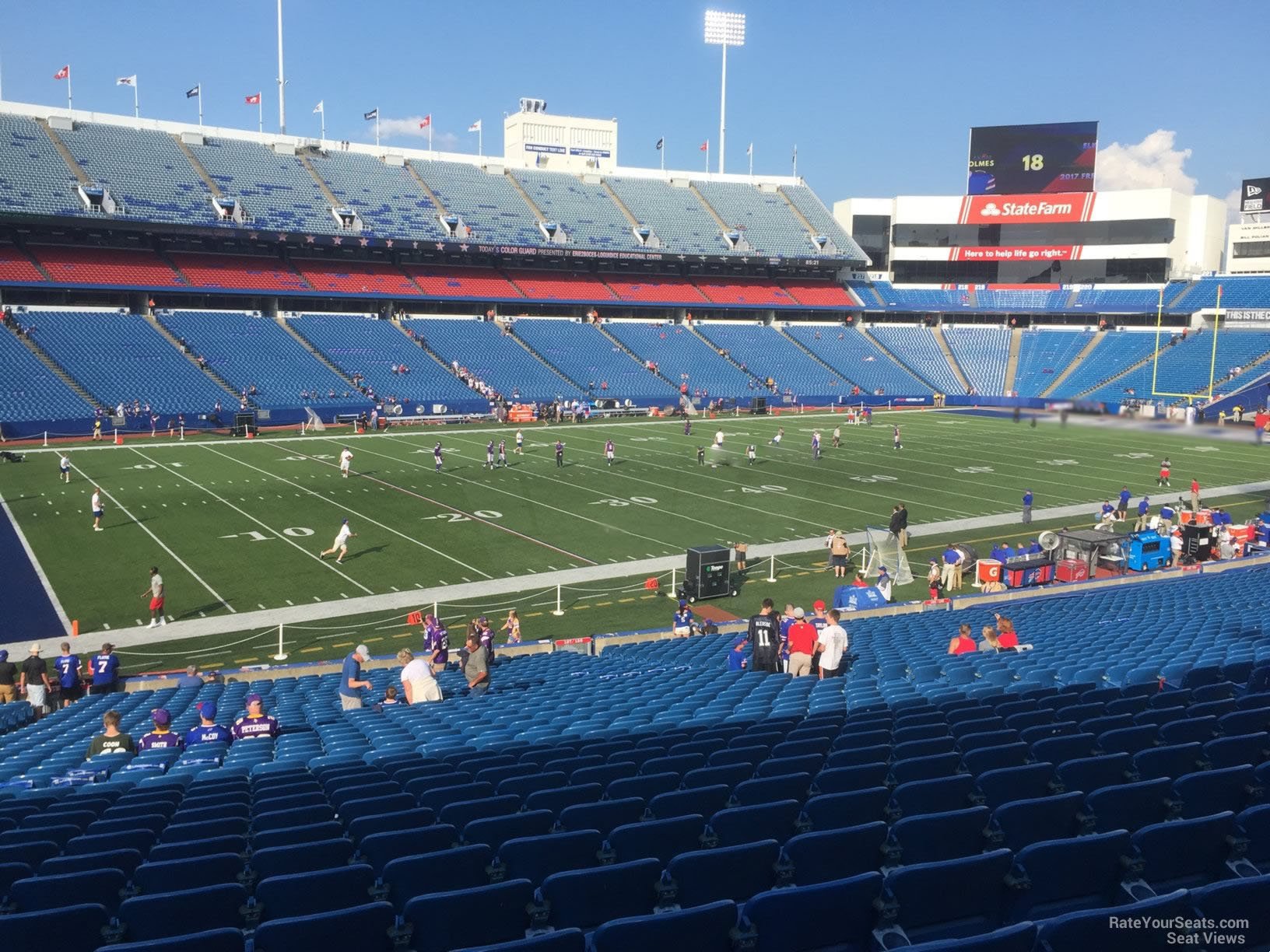 section 137, row 30 seat view  - highmark stadium