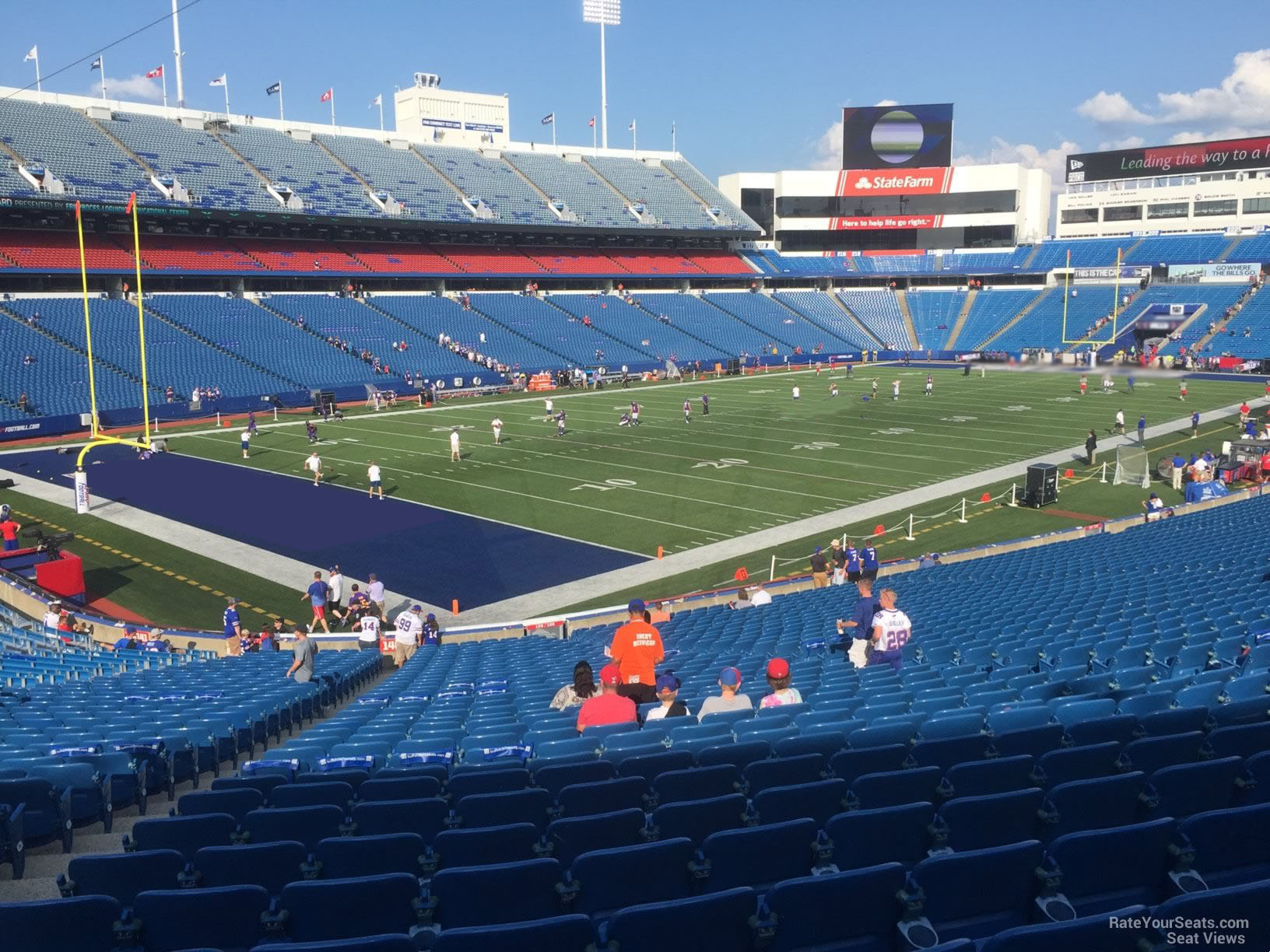 section 139, row 30 seat view  - highmark stadium