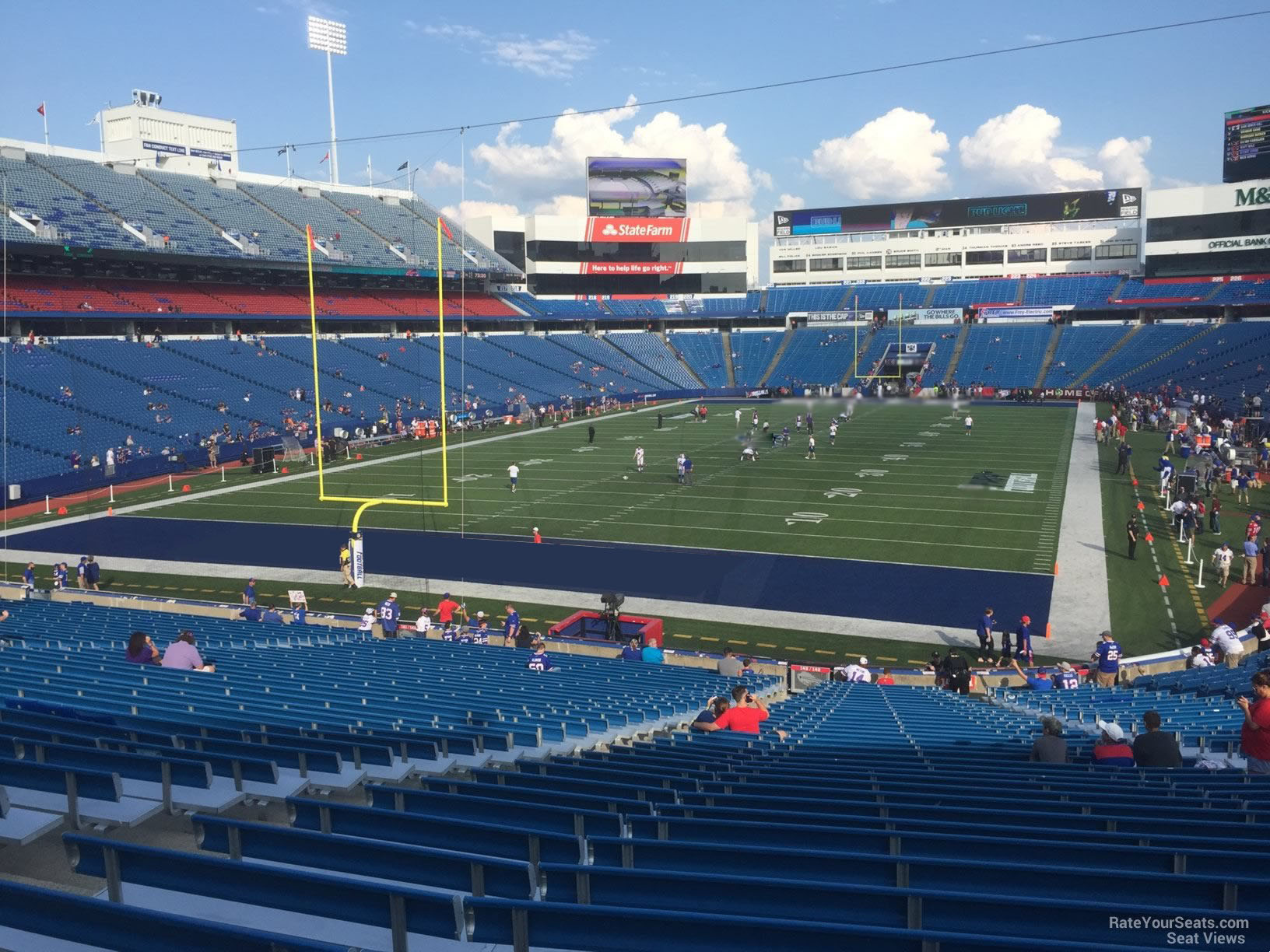 section 143, row 30 seat view  - highmark stadium