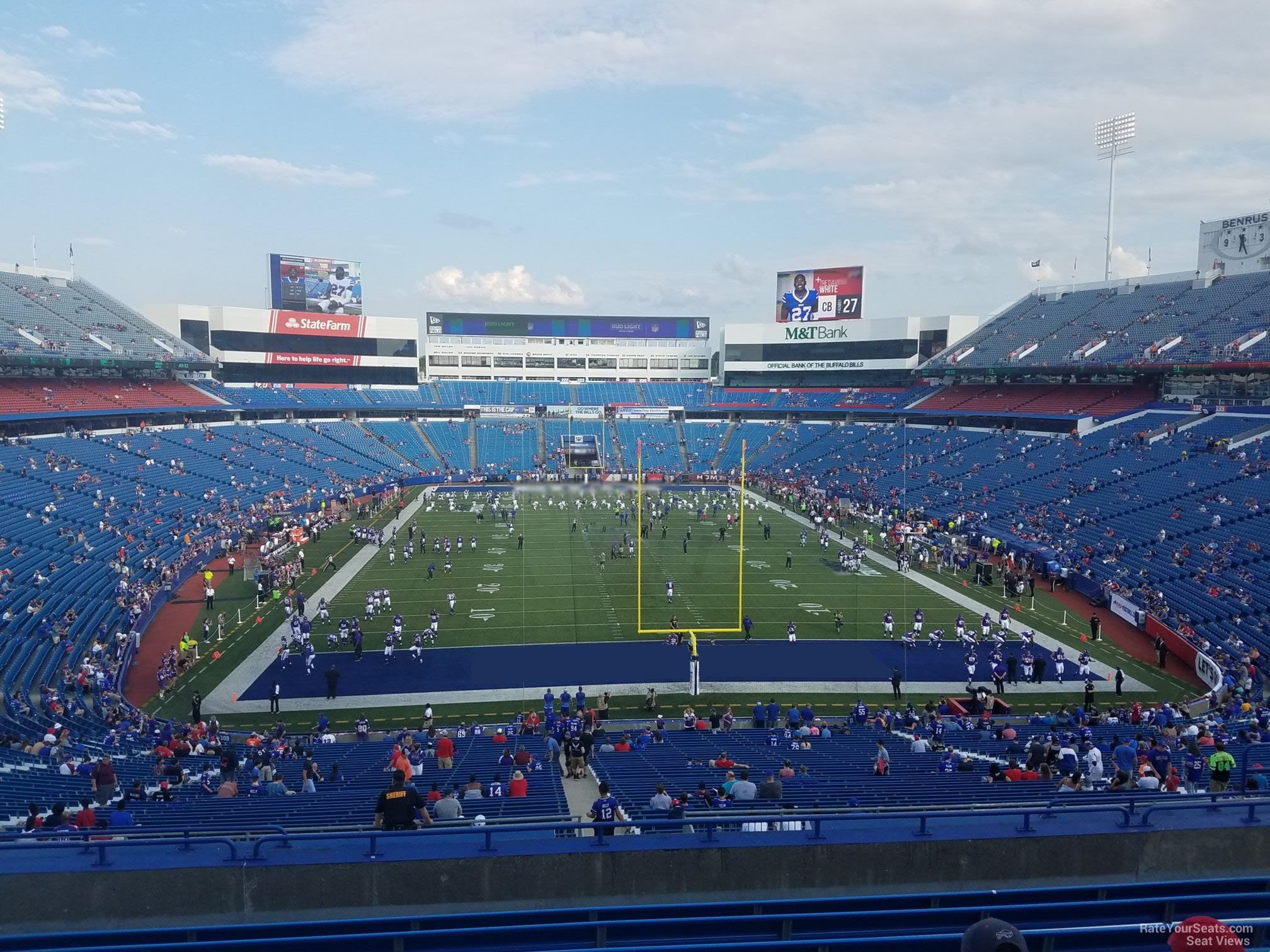 section 200, row 12 seat view  - highmark stadium