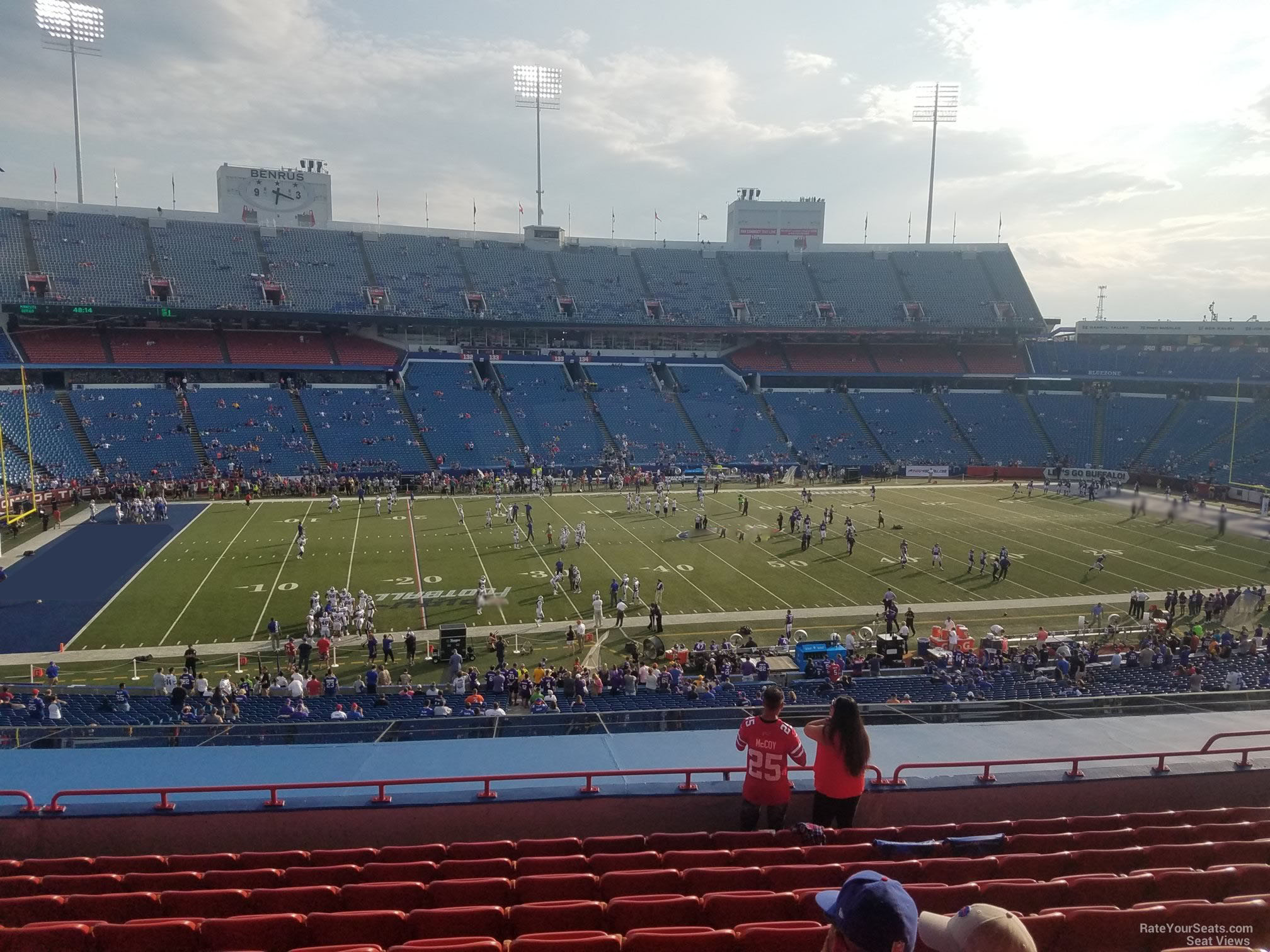 section 213, row 11 seat view  - highmark stadium