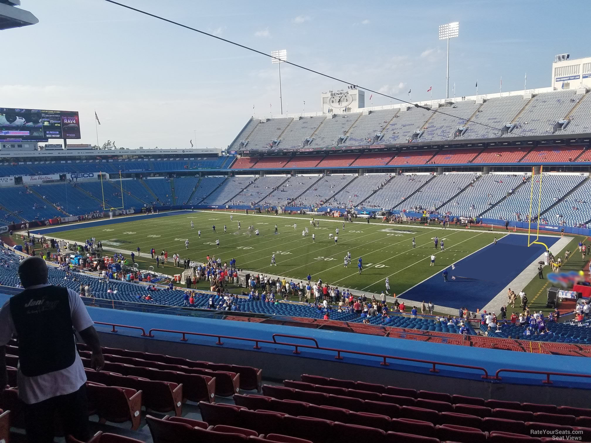 section 229, row 11 seat view  - highmark stadium