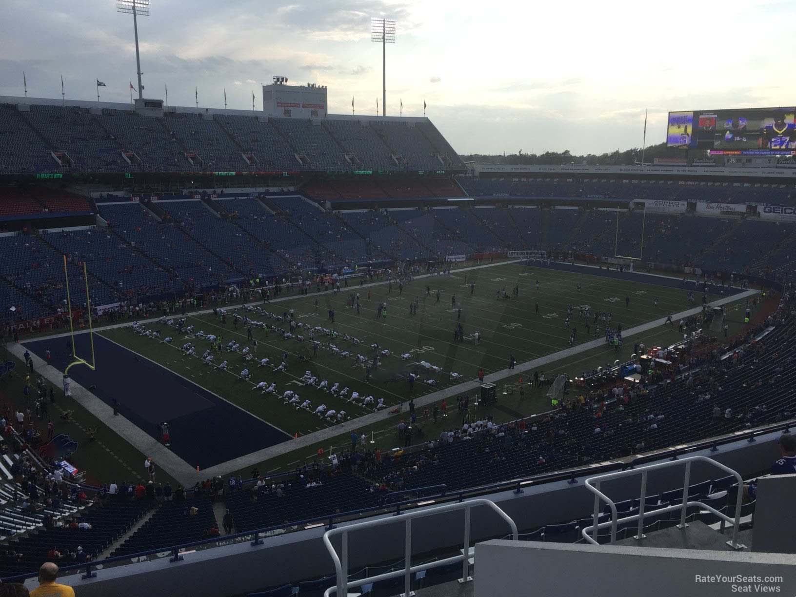 section 317, row 11 seat view  - highmark stadium