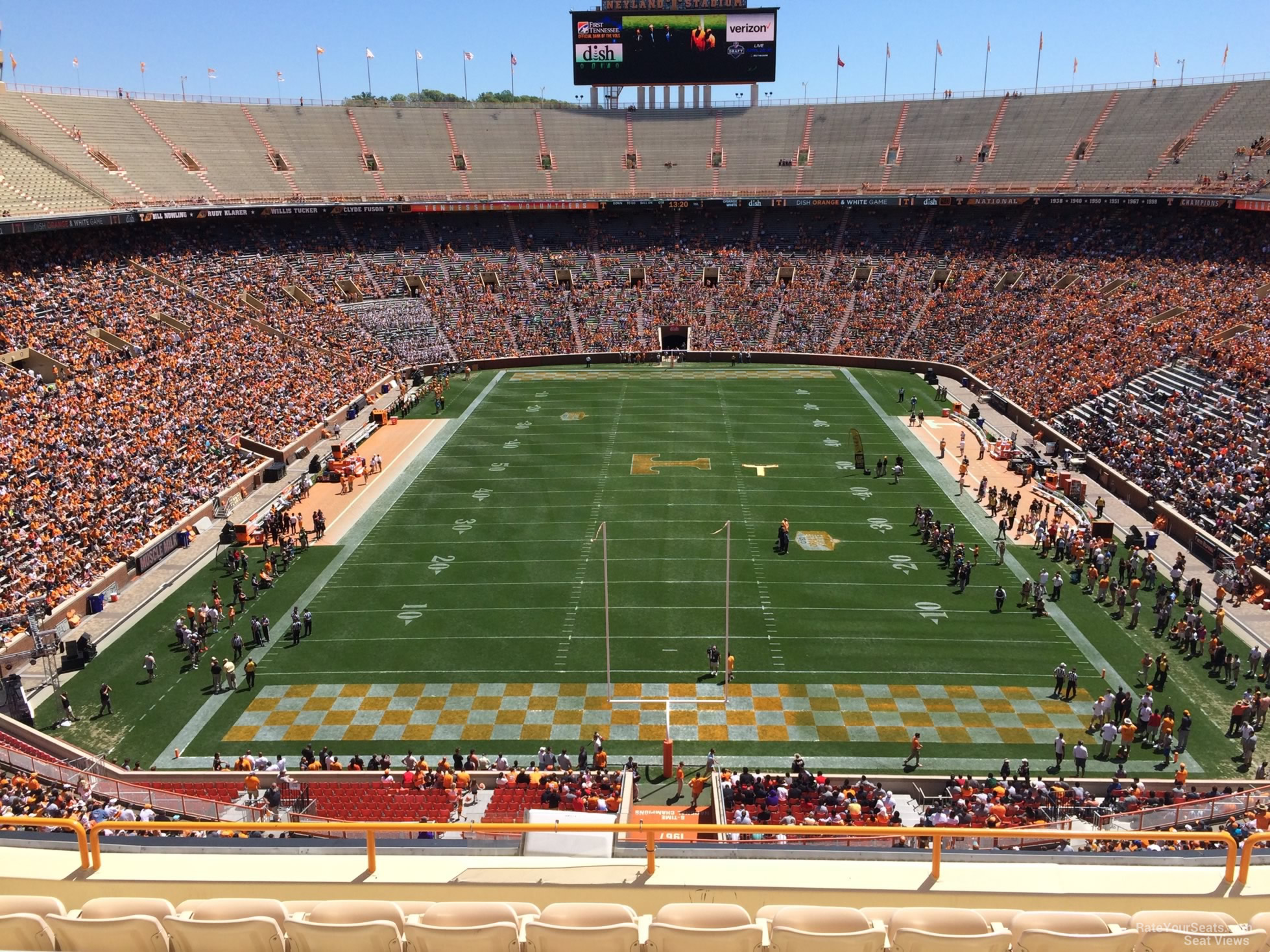 Ut Neyland Stadium Seating Chart Elcho Table