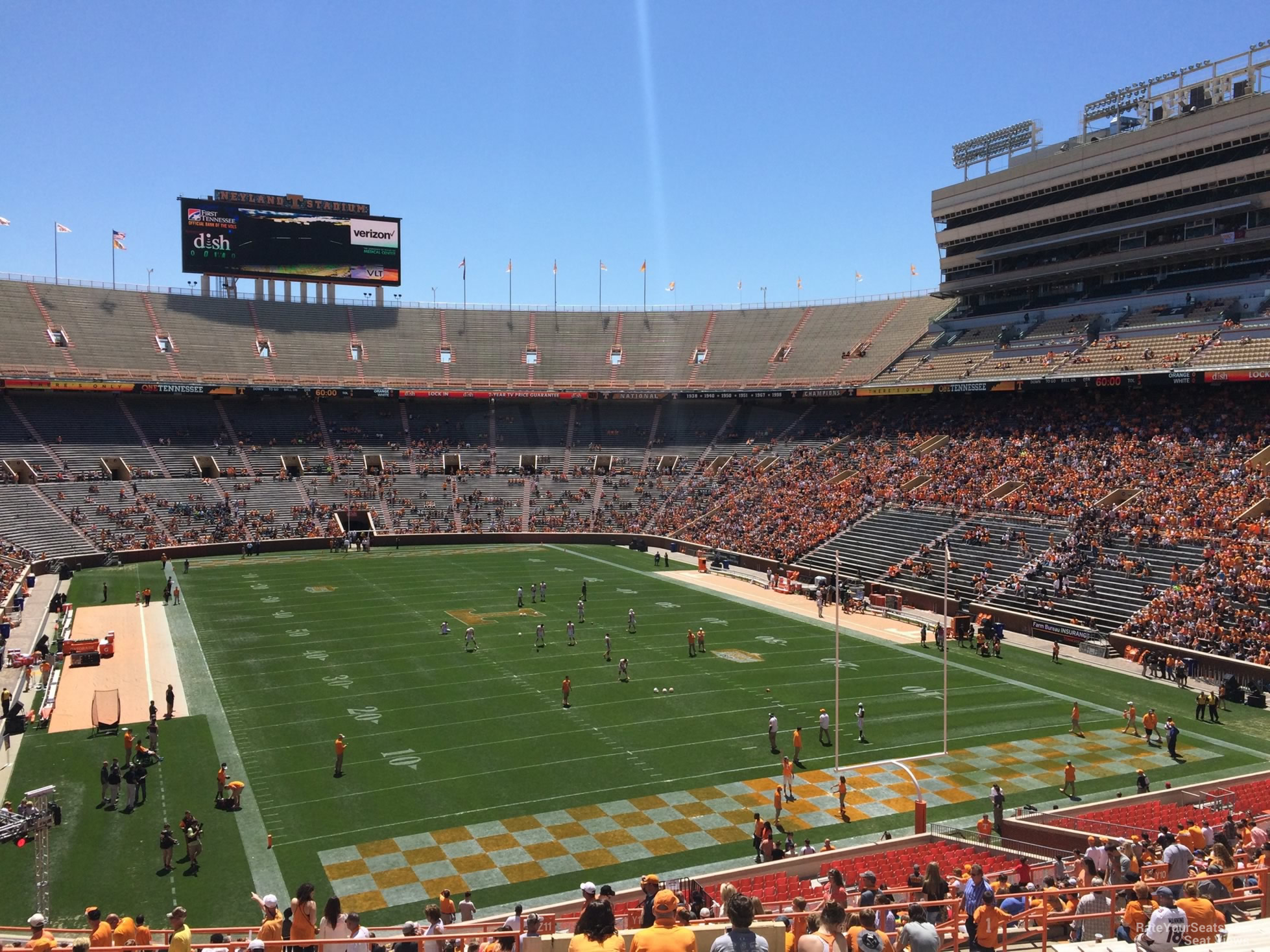 Section Z11 at Neyland Stadium - RateYourSeats.com