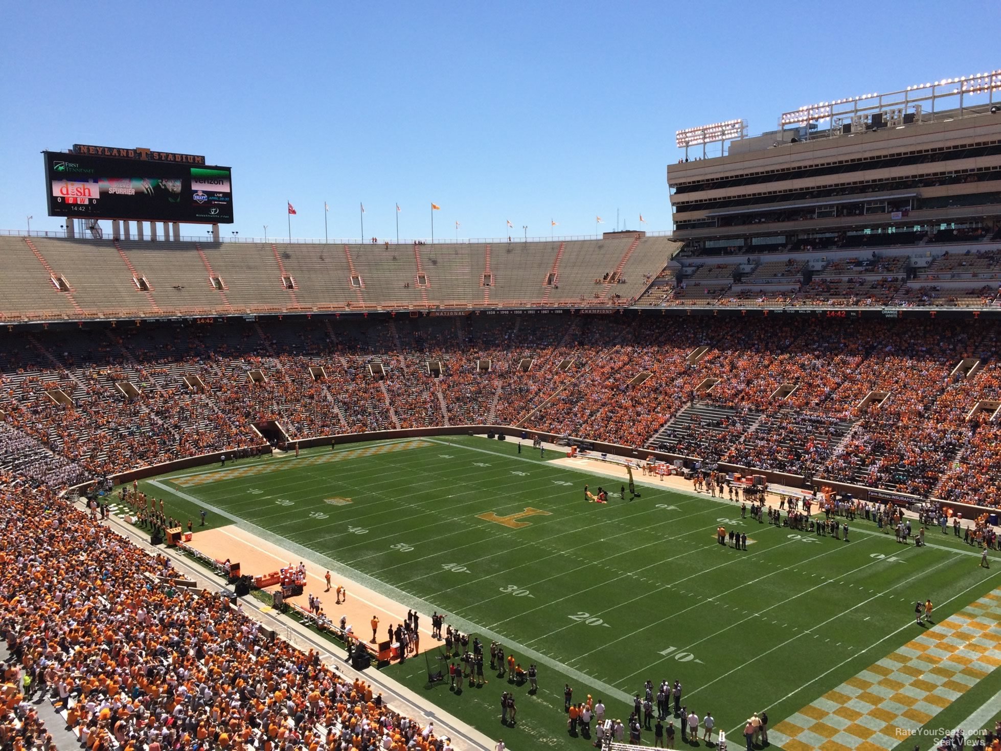 Neyland Stadium Seating Chart View