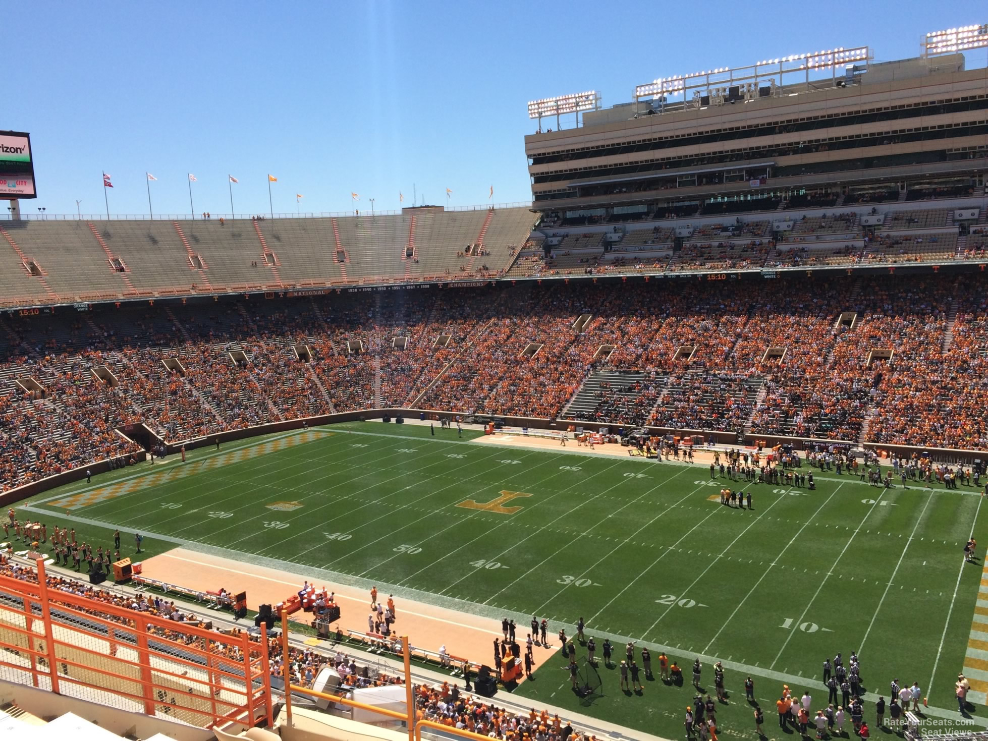 Neyland Stadium Section Z15