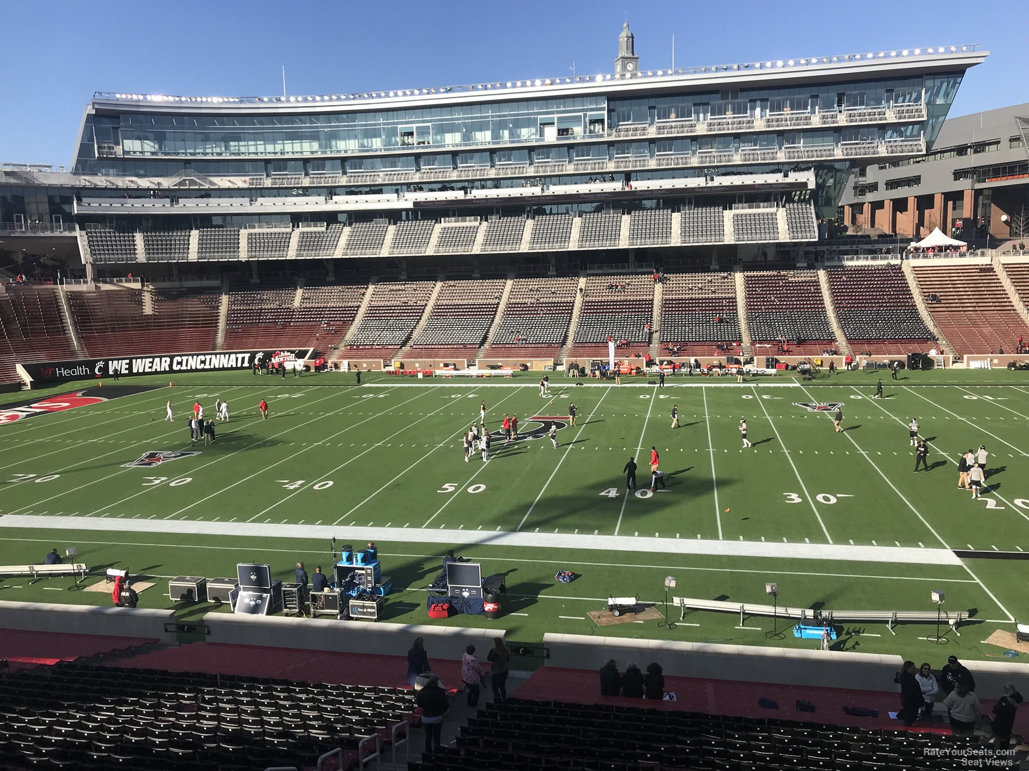 Nippert Stadium Section 105 Cincinnati Football Rateyourseats