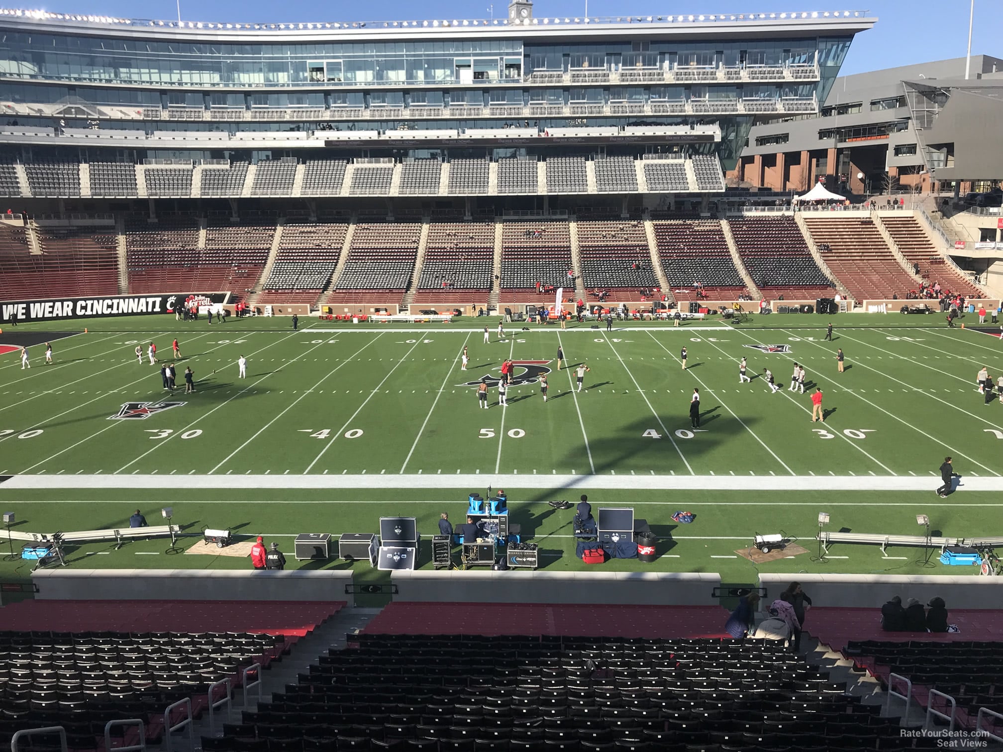 section 106, row 37 seat view  - nippert stadium