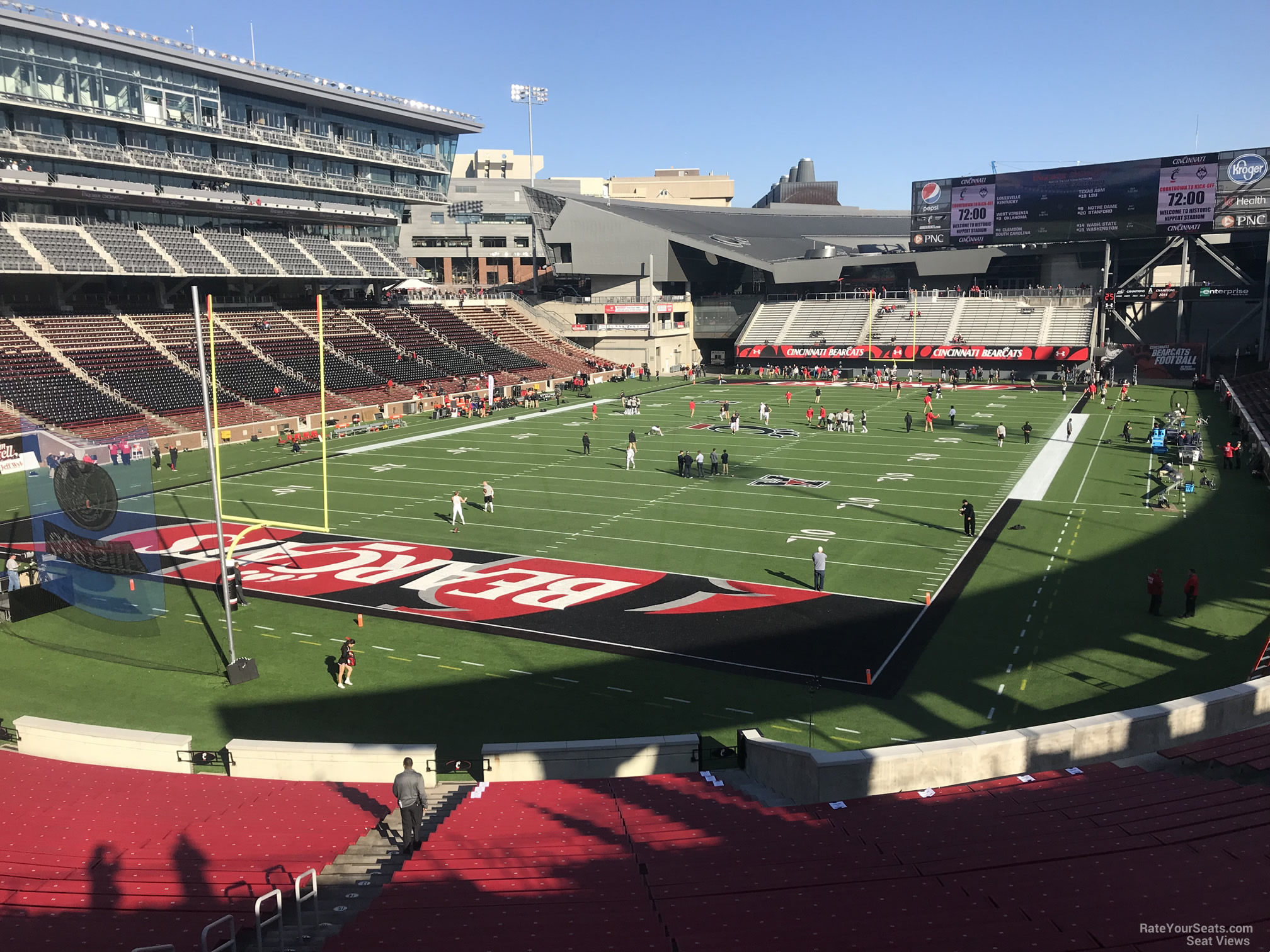 section 112, row 37 seat view  - nippert stadium