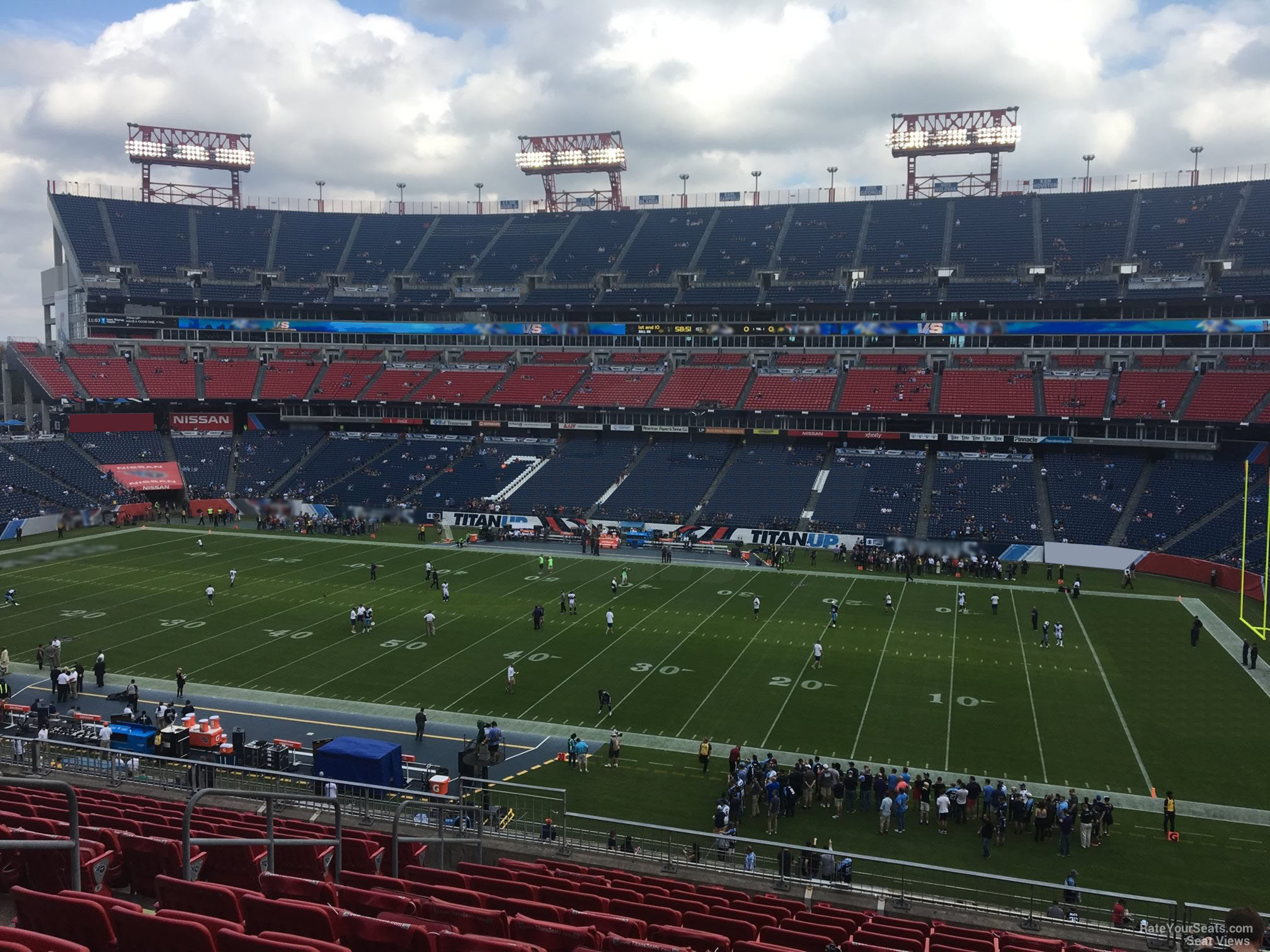 Tennessee Titans Interactive Seating Chart with Seat Views