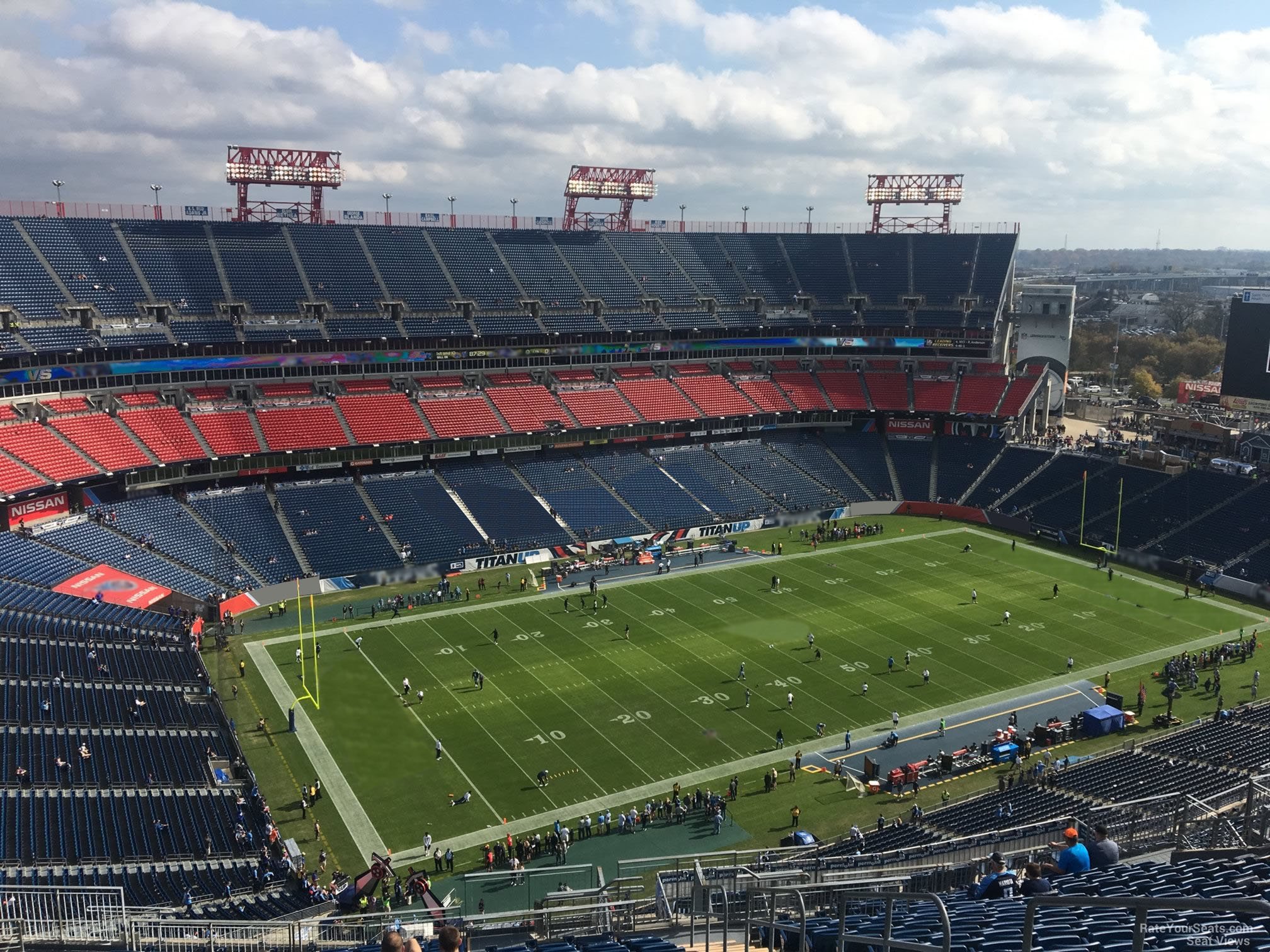 Nissan Stadium, Nashville TN - Seating Chart View