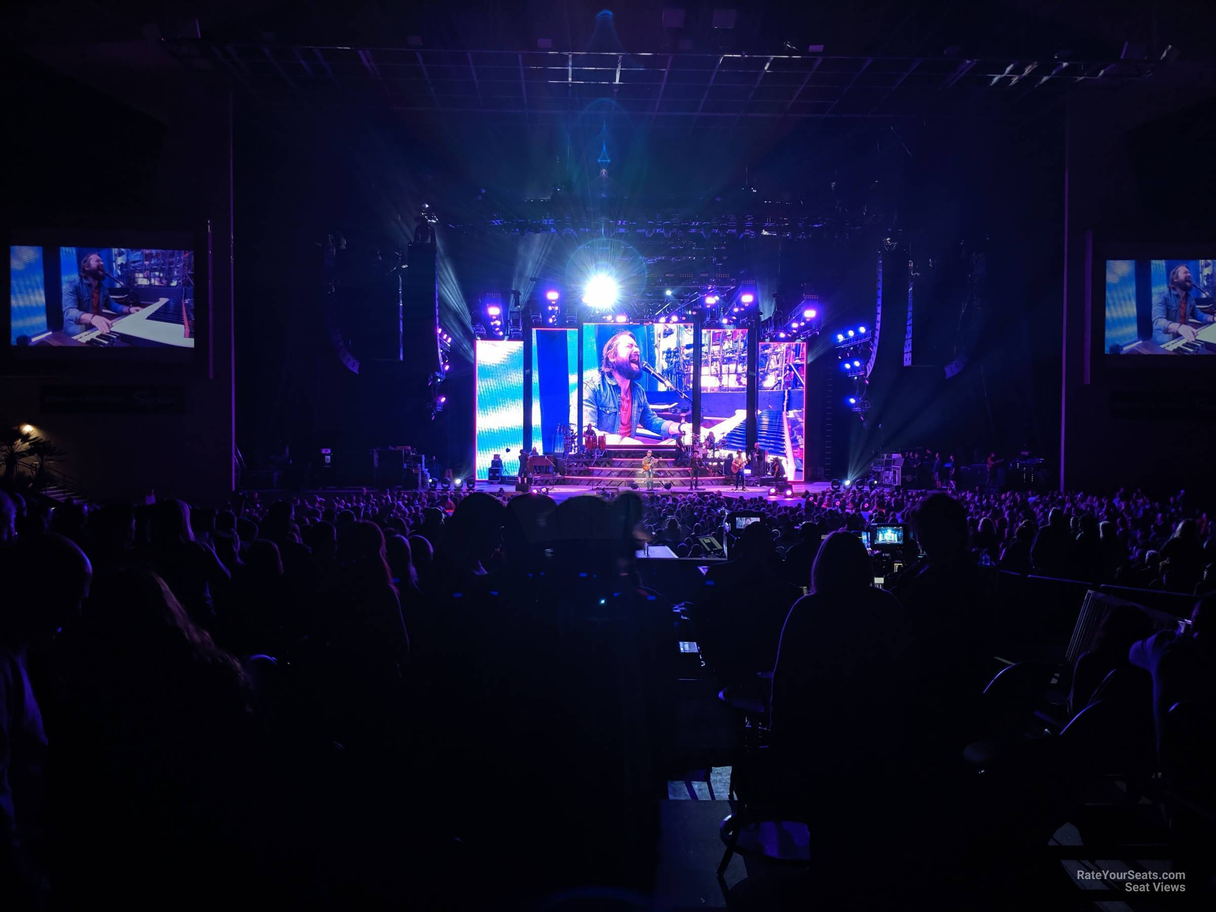 vip box seats seat view  - north island credit union amphitheatre (chula vista)