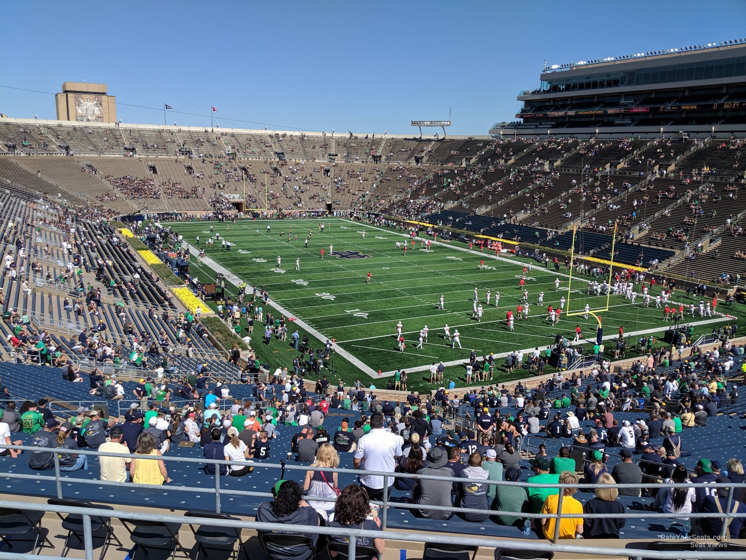 Notre Dame Stadium Section 122