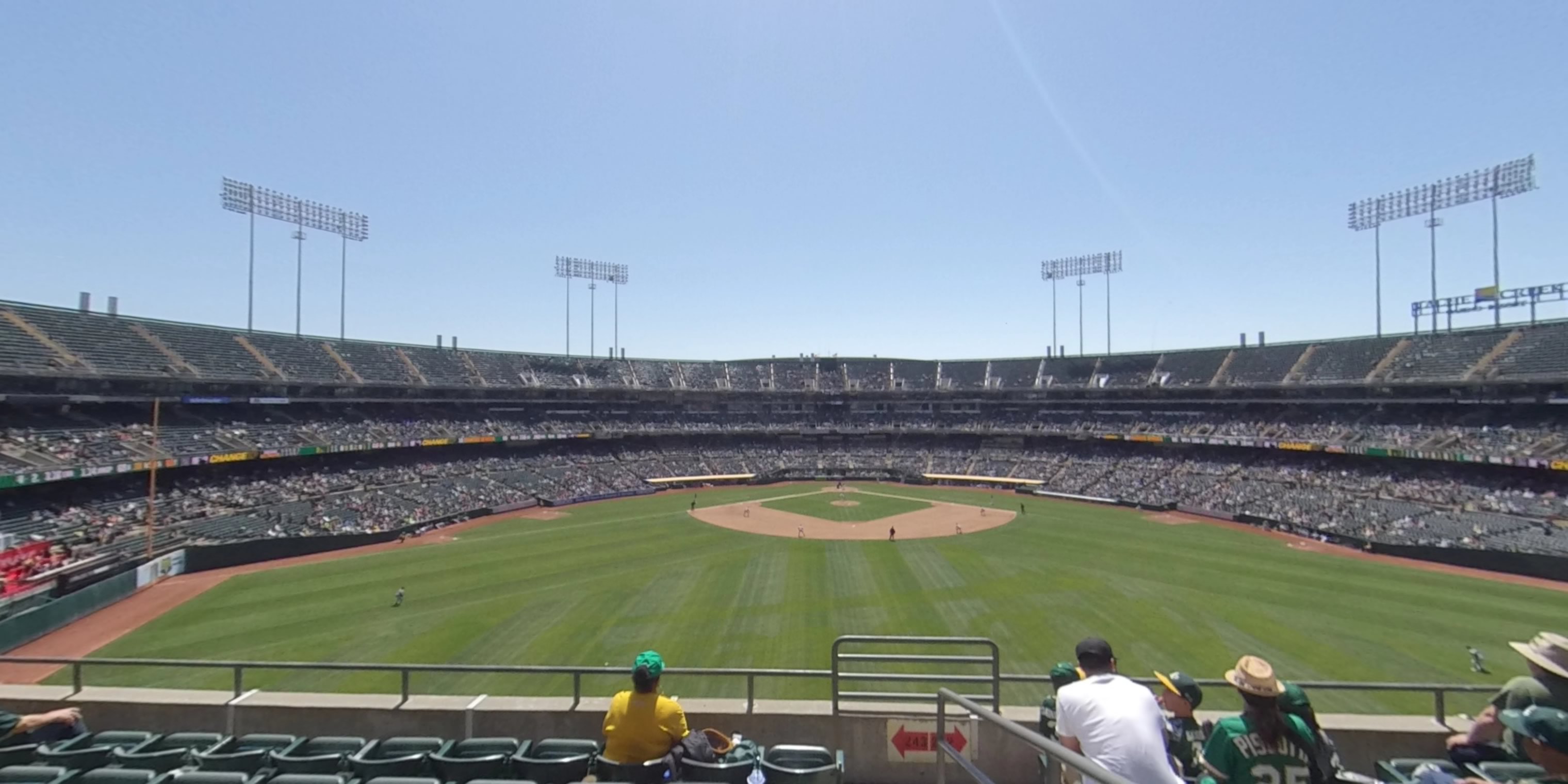 Section 242 at RingCentral Coliseum