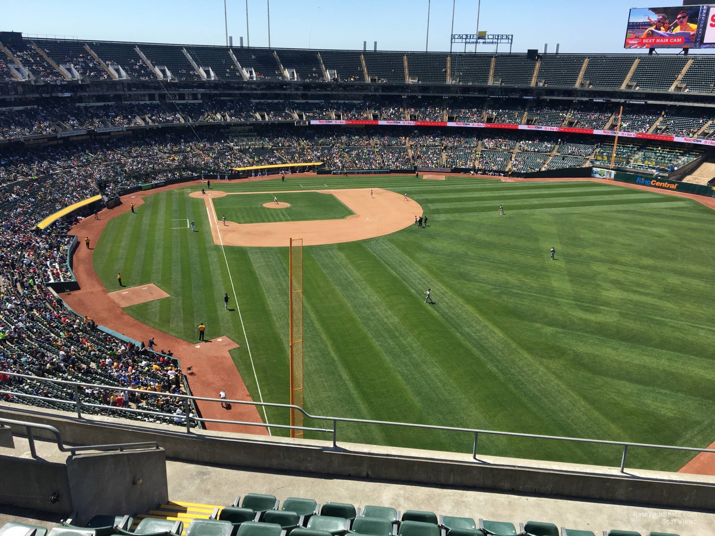 section 302, row 9 seat view  - ringcentral coliseum