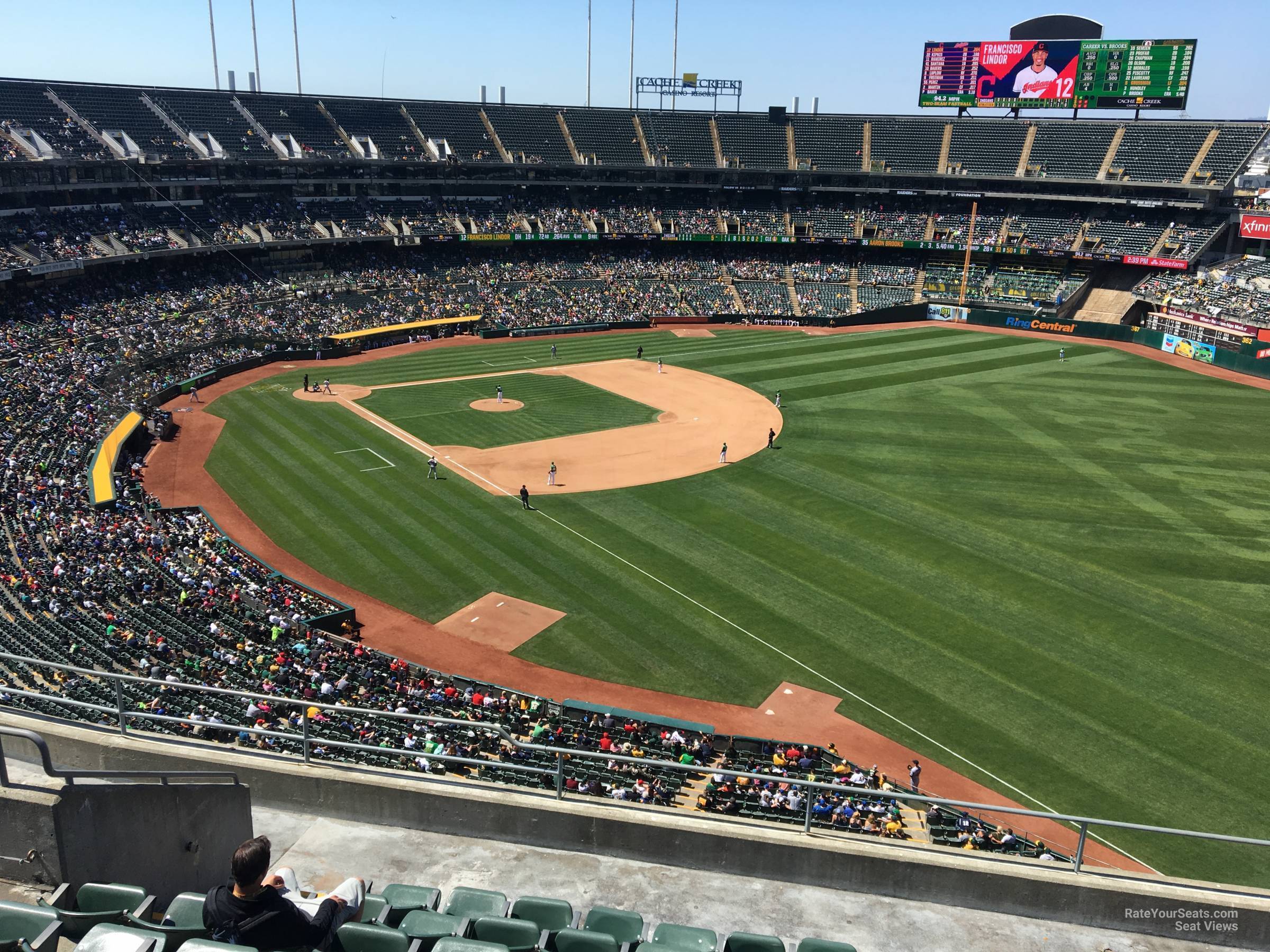 section 305, row 9 seat view  - ringcentral coliseum