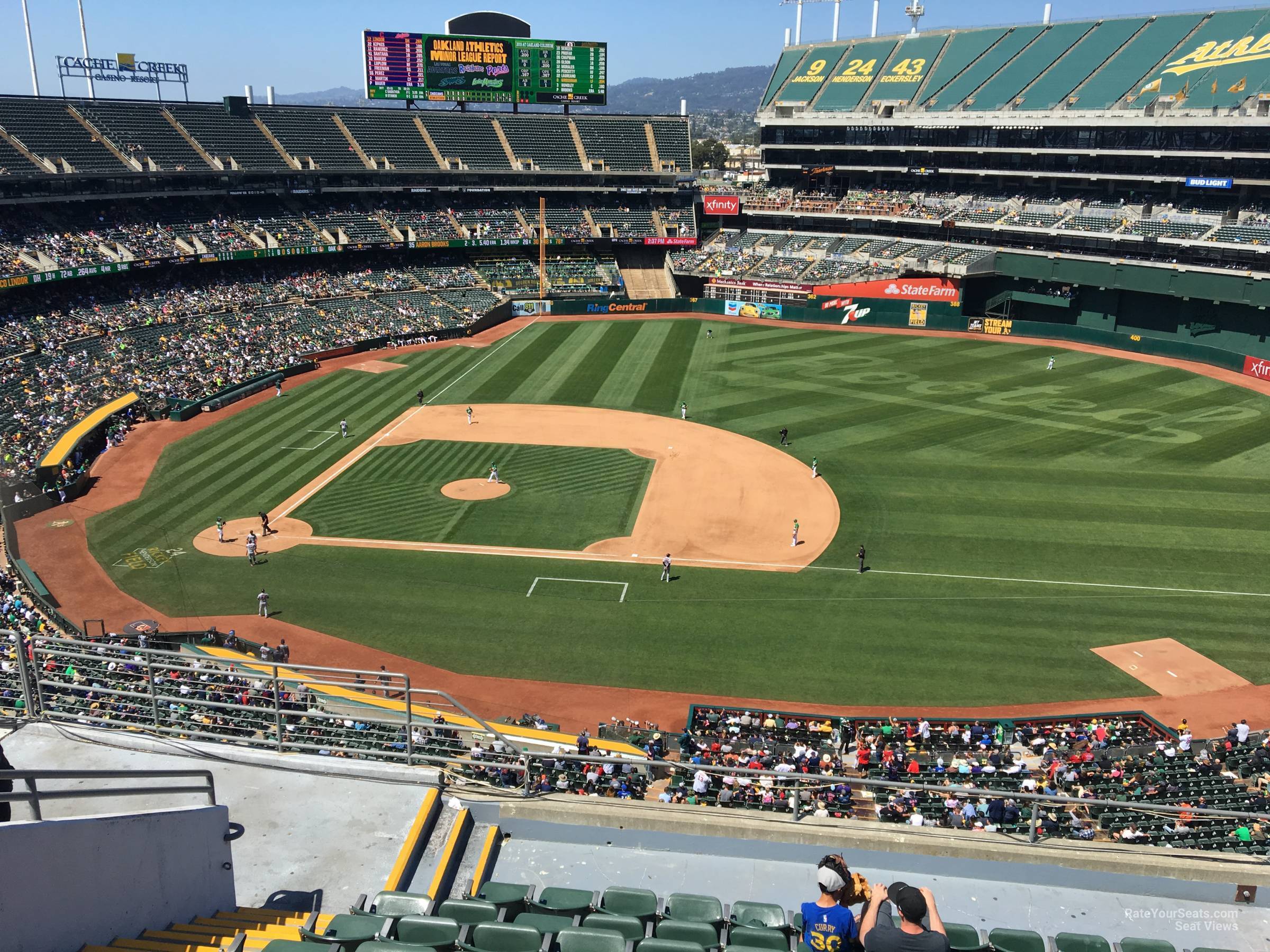 section 311, row 9 seat view  - ringcentral coliseum