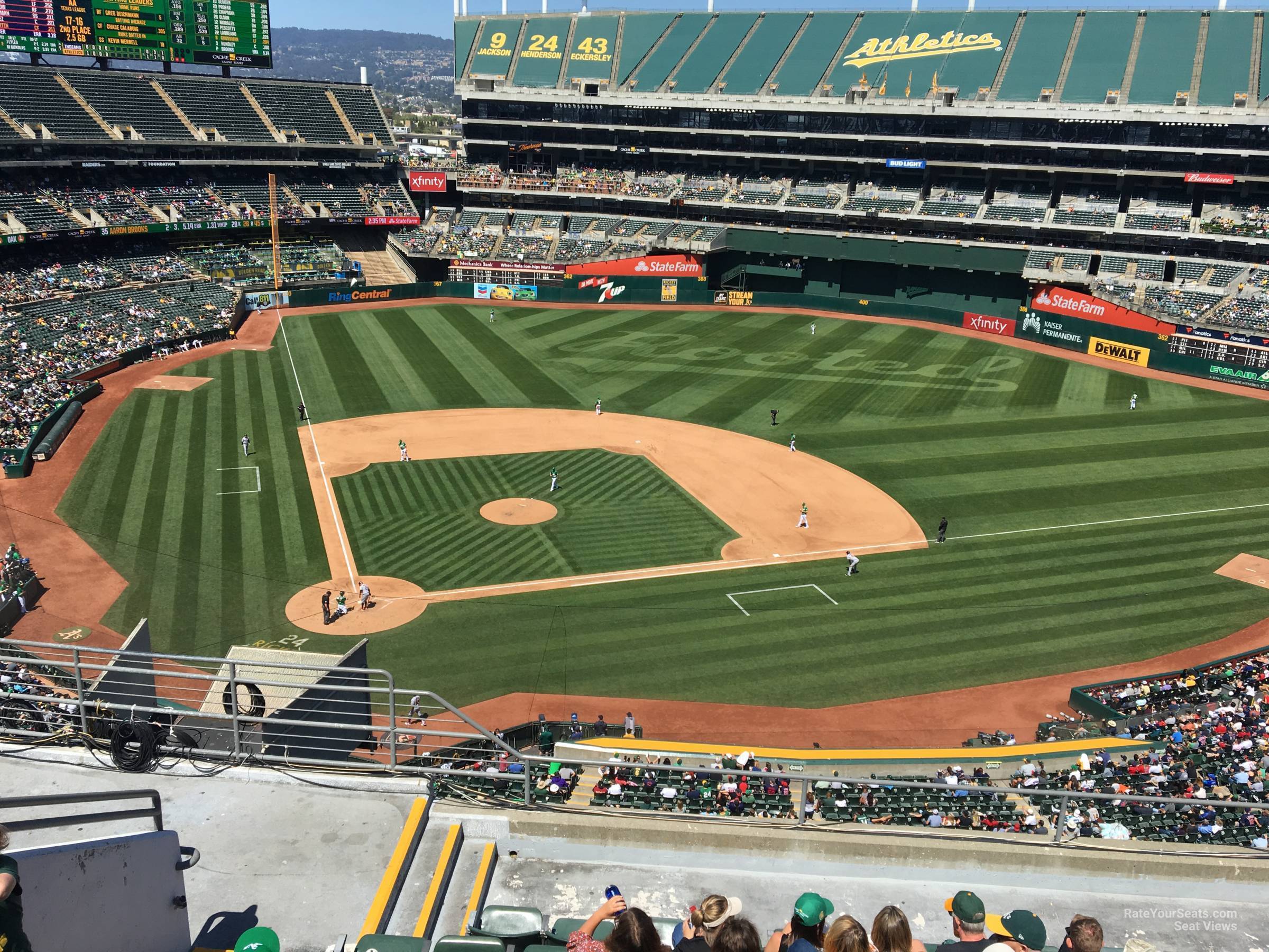 section 314, row 9 seat view  - ringcentral coliseum