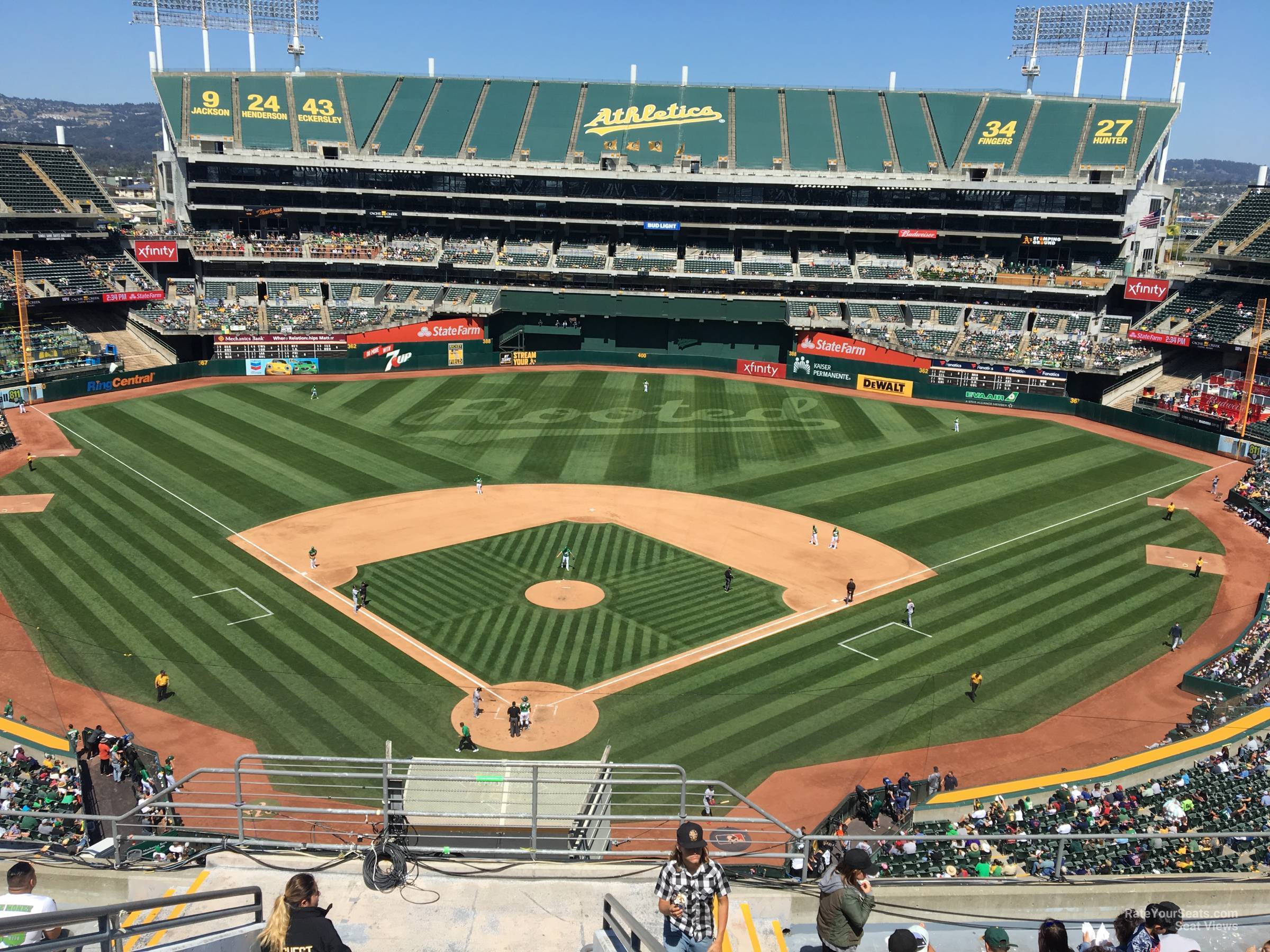 section 316, row 9 seat view  - ringcentral coliseum