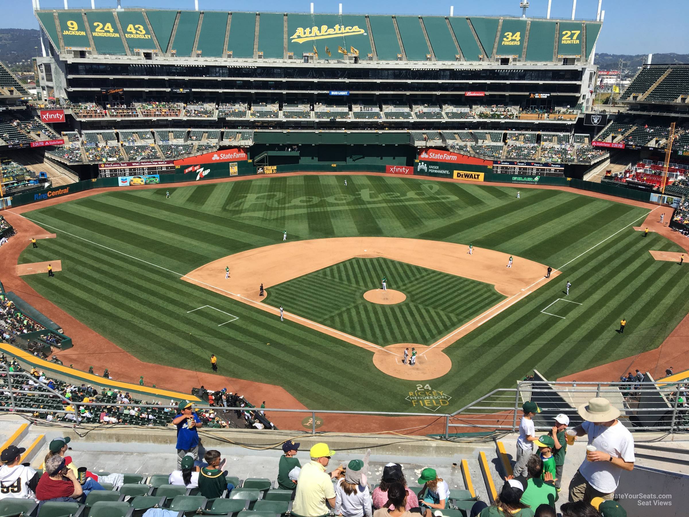 section 318, row 9 seat view  - ringcentral coliseum