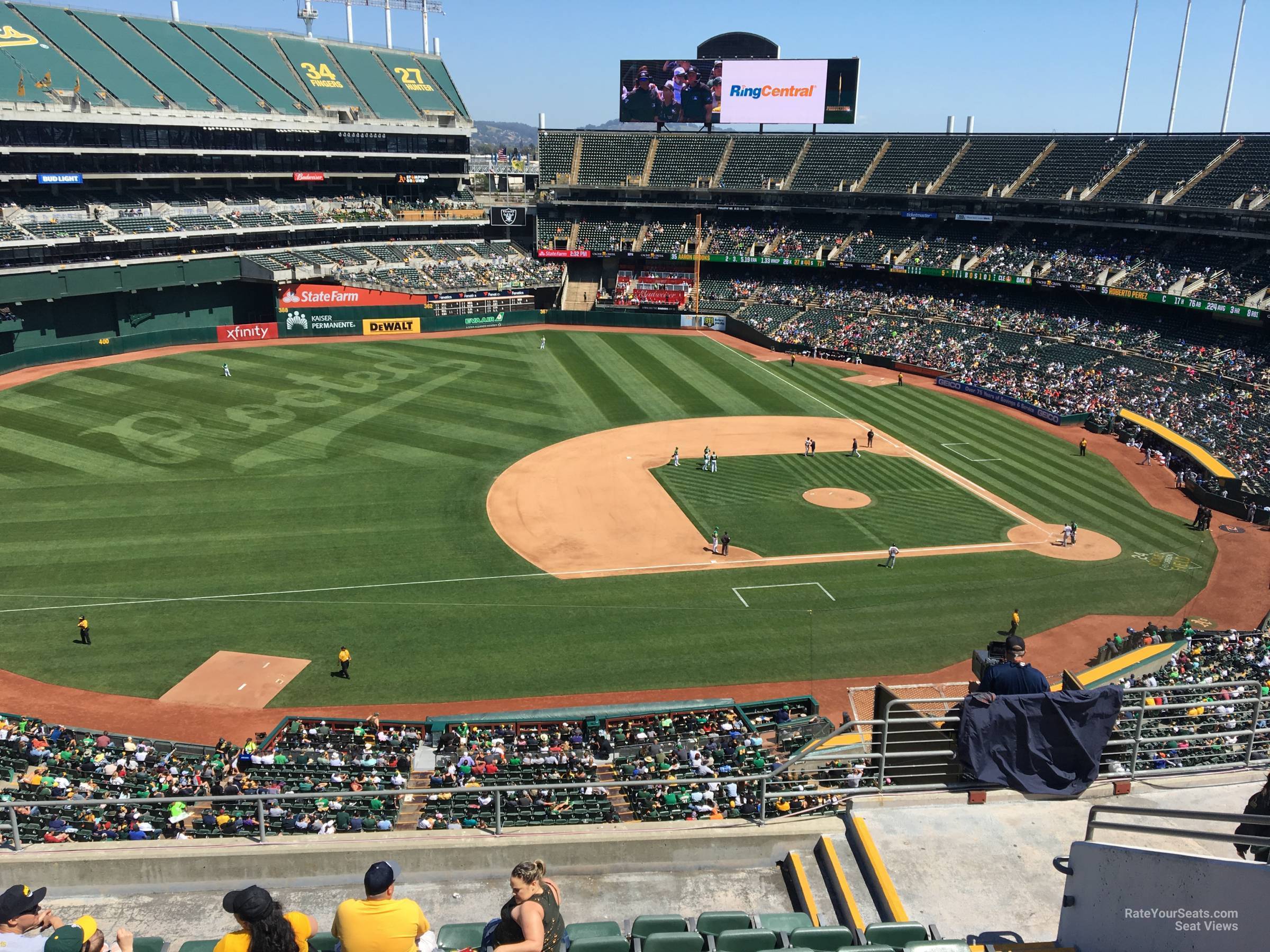 section 324, row 9 seat view  - ringcentral coliseum