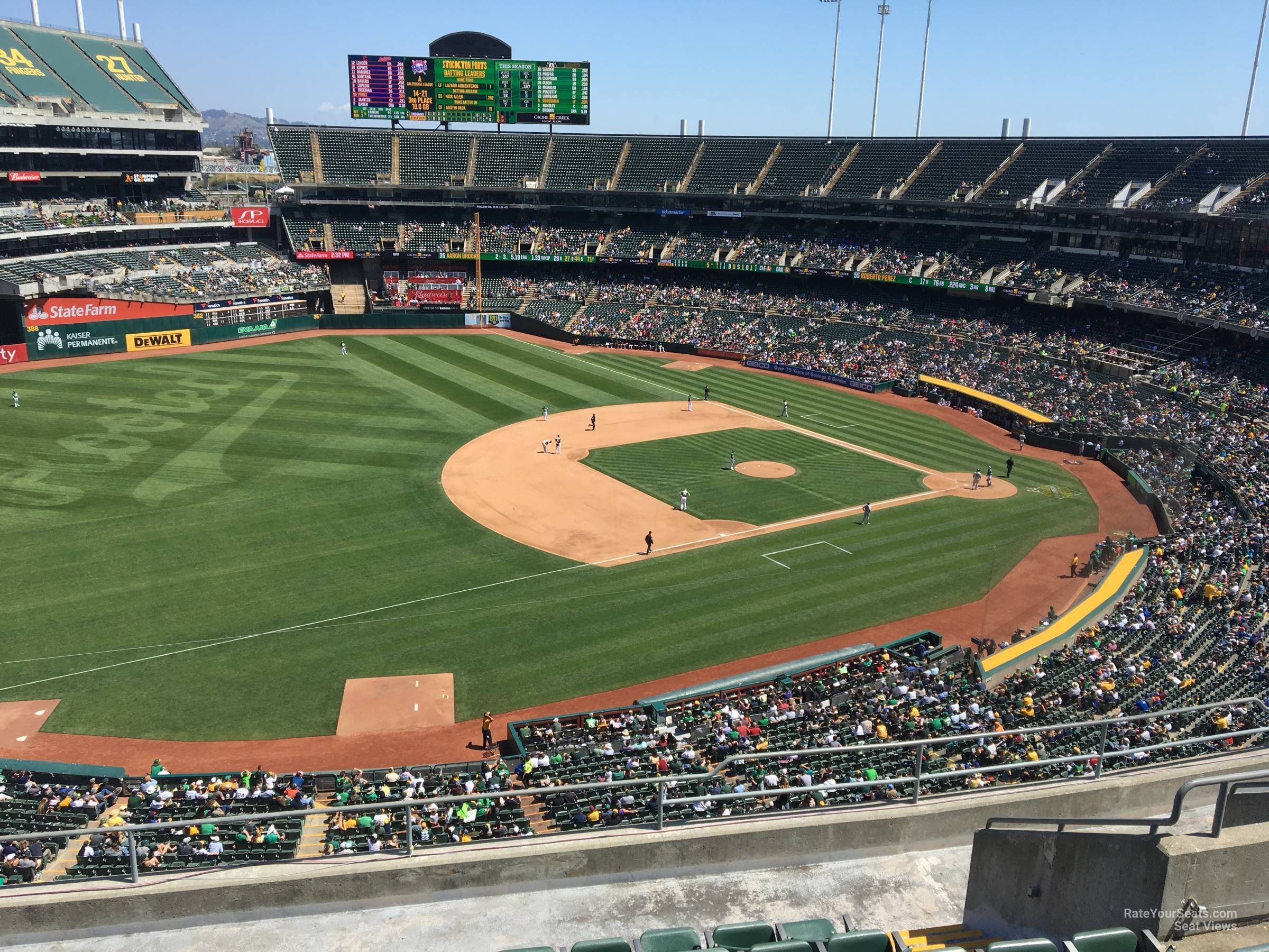 section 326, row 9 seat view  - ringcentral coliseum