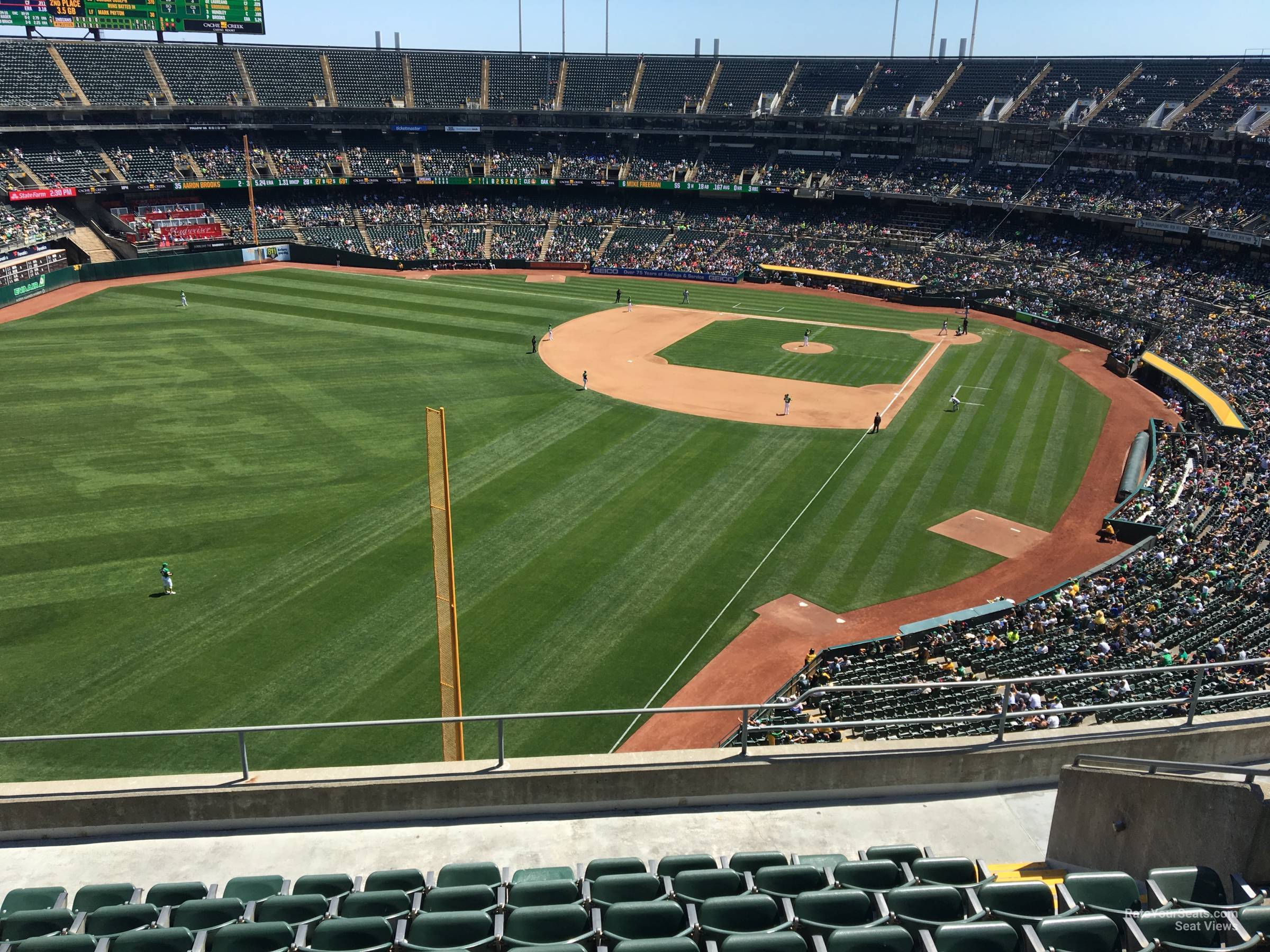 section 331, row 9 seat view  - ringcentral coliseum