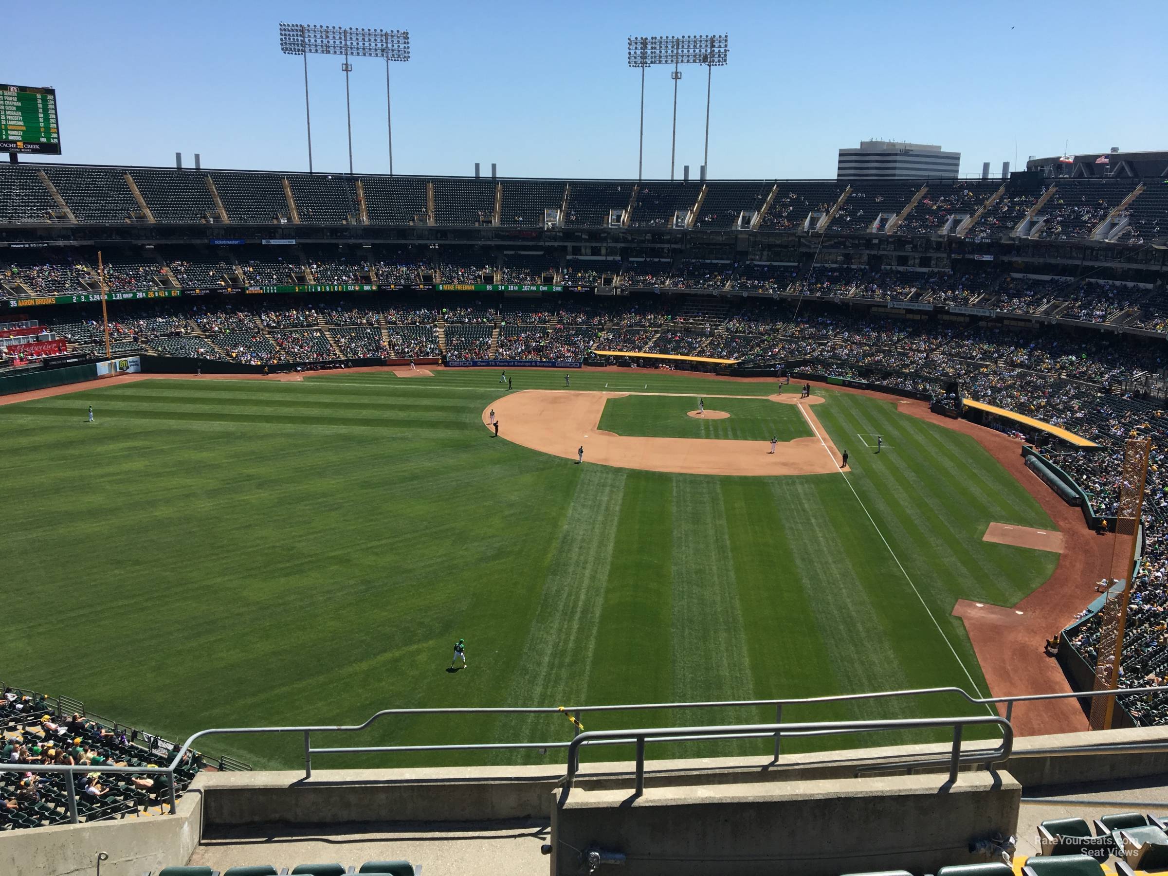 section 334, row 9 seat view  - ringcentral coliseum