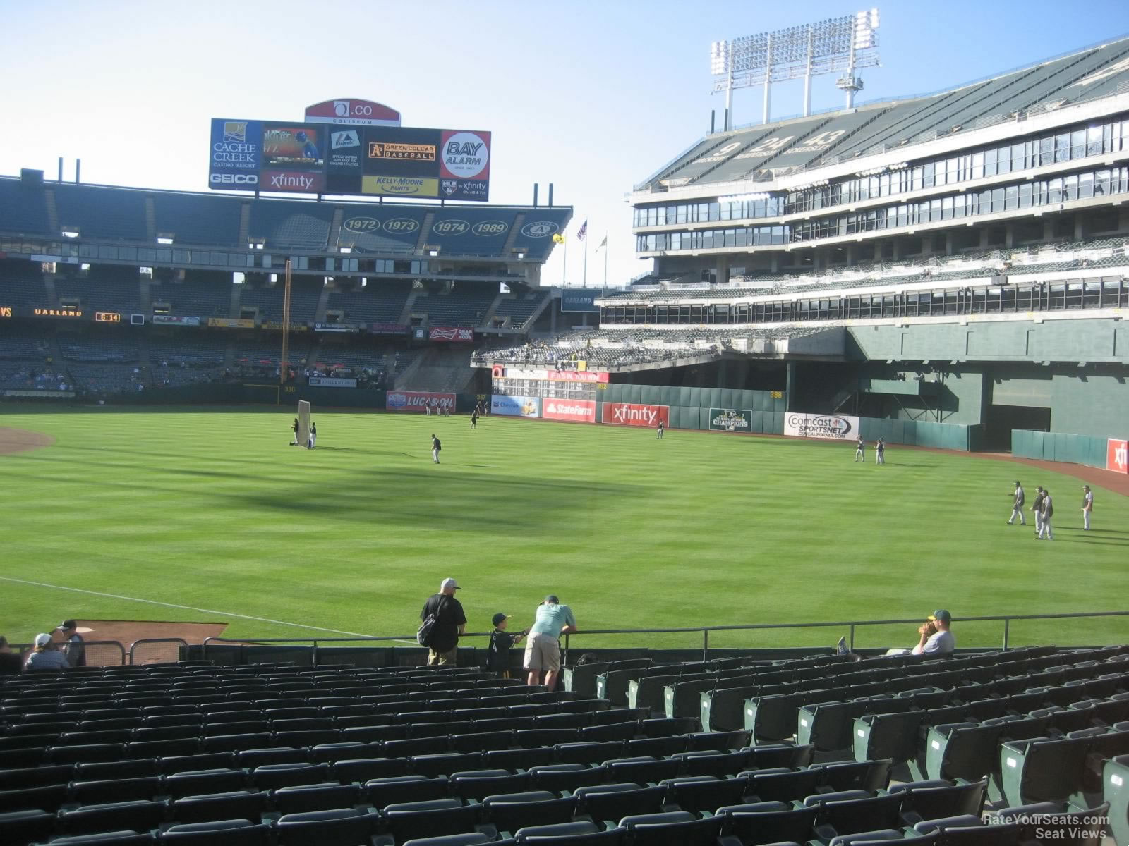 Oakland Athletics Seating Chart