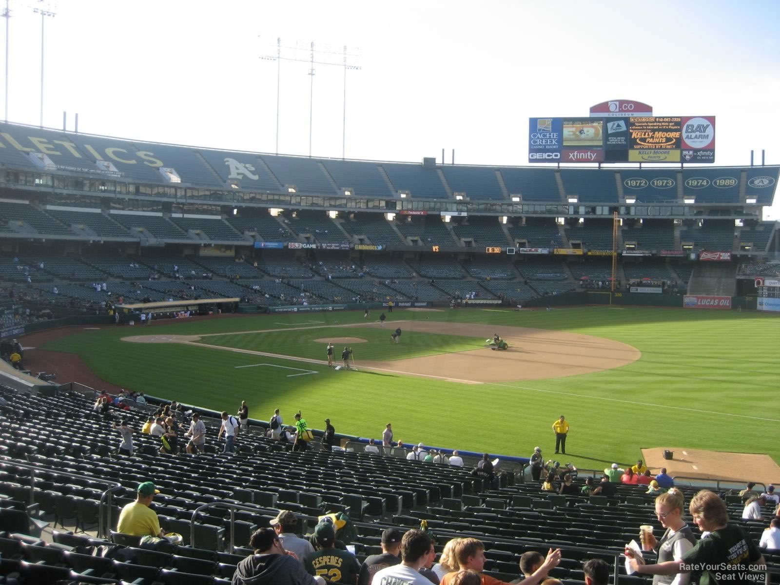 section 108, row 30 seat view  - ringcentral coliseum