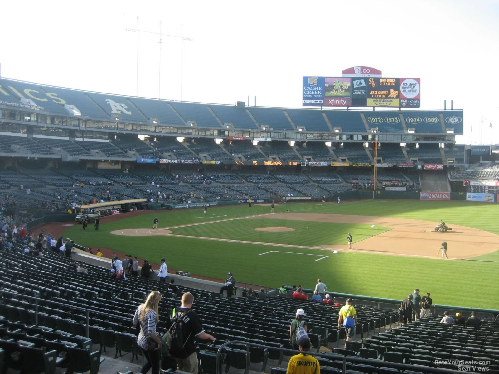 section 110, row 30 seat view  - ringcentral coliseum