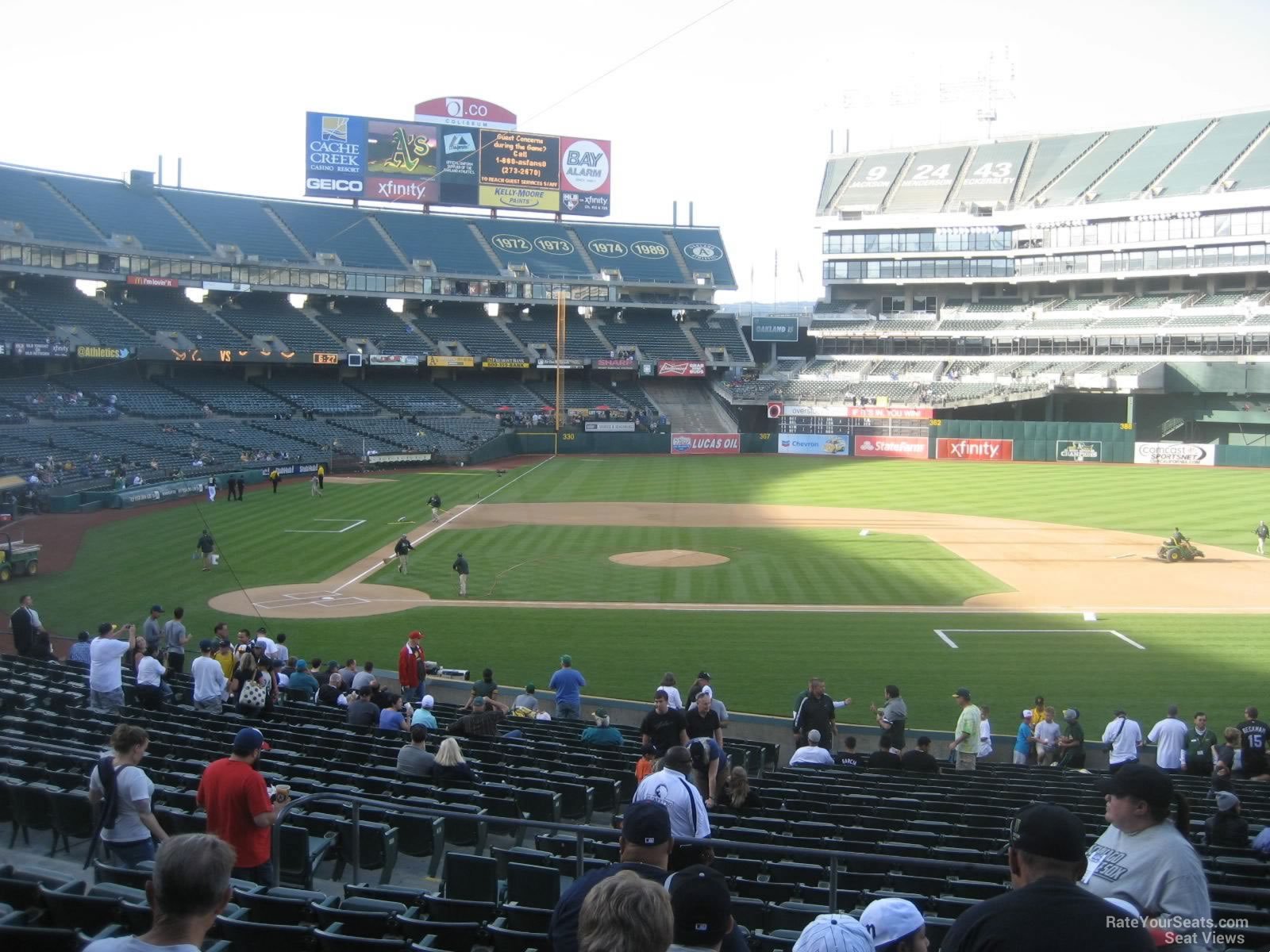 section 113, row 30 seat view  - ringcentral coliseum